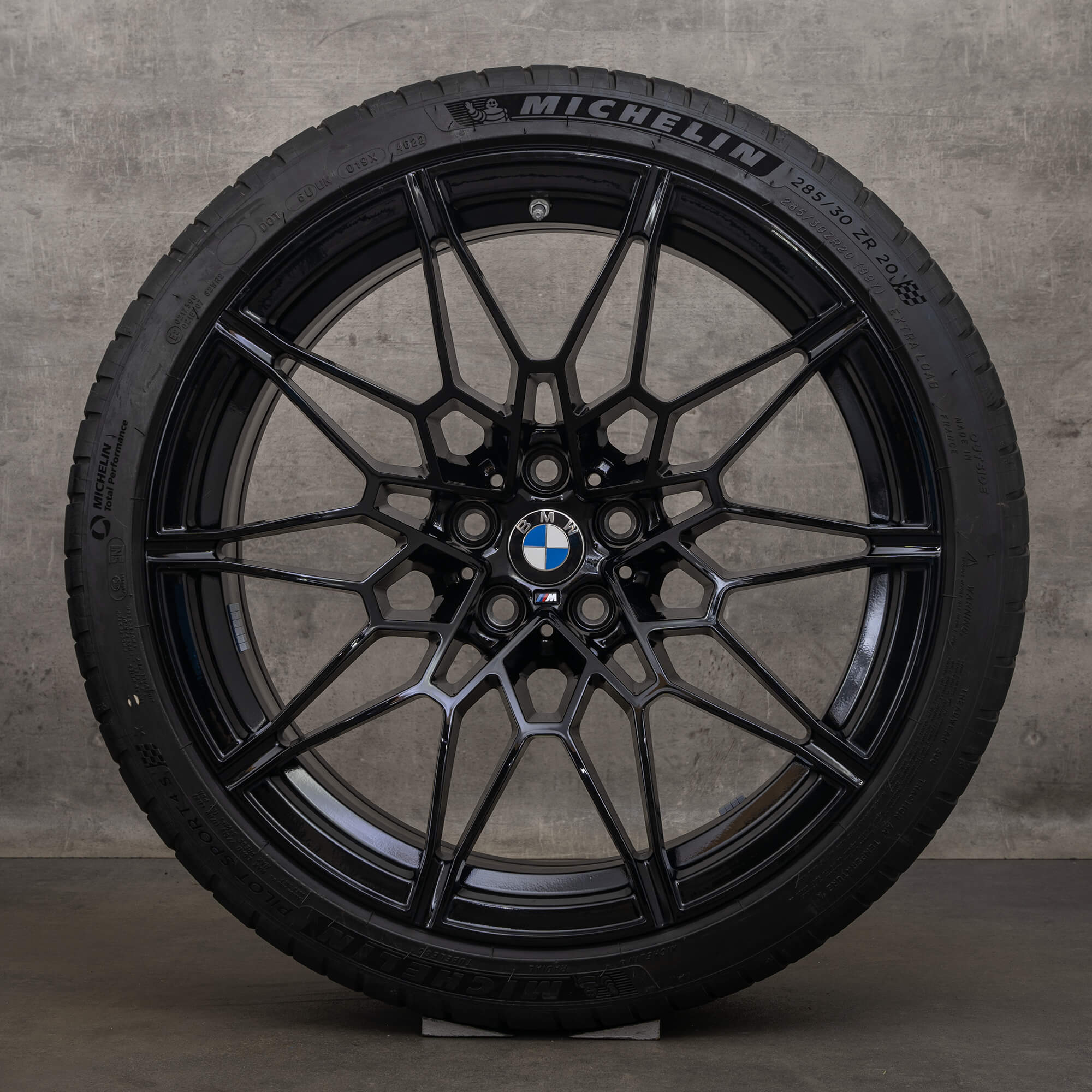 Original BMW M3 G80 G81 M4 G82 19 20 Zoll Felgen Sommerreifen 826 