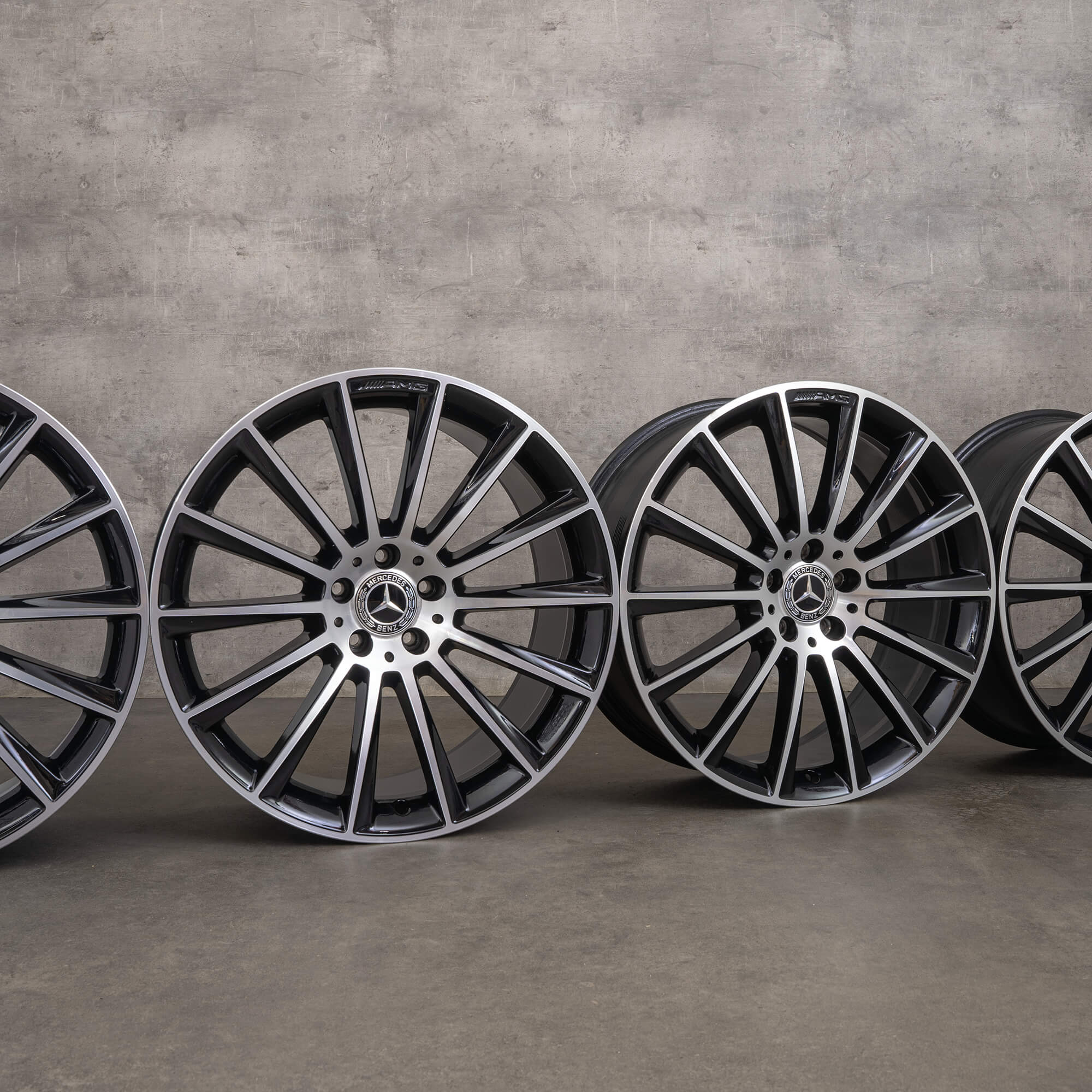 AMG Mercedes GLC43 X253 C253 20 inch rims aluminum winter tires wheels