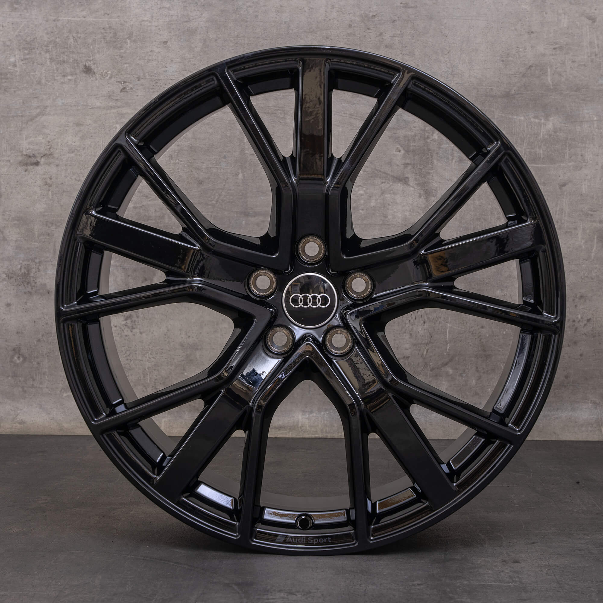 Jantes d'origine Audi Q3 RSQ3 20 pouces F3 83A601025BD noir brillant NEUF