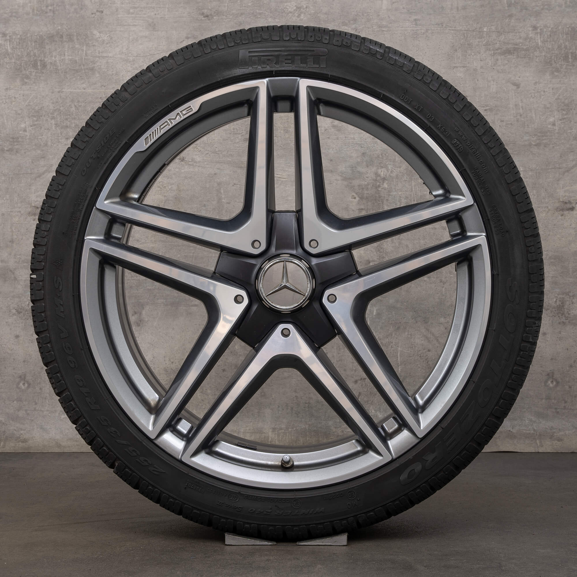 AMG Mercedes Benz E-Class E63 W212 S212 winter wheels 19 inch rims 7 mm