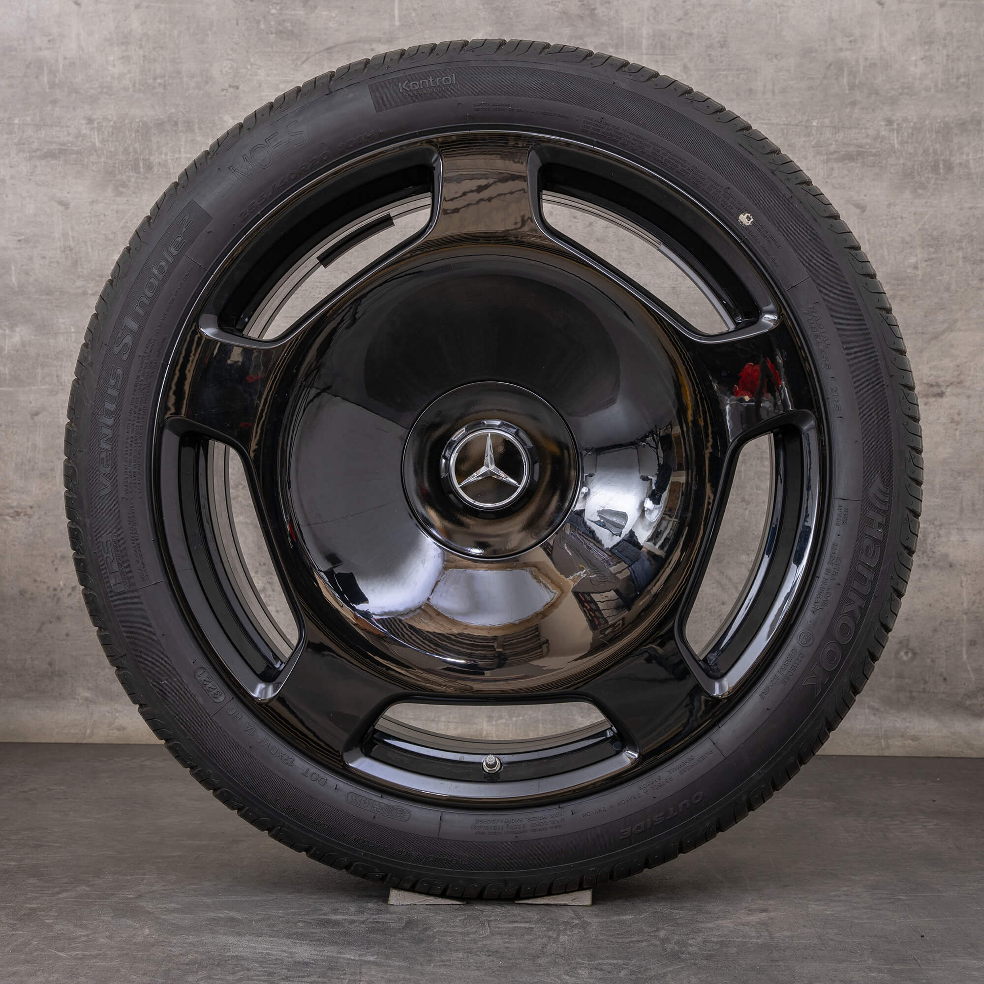 Alkuperäiset Maybach S-sarjan talvirenkaat 20 tuuman W223 V223 X223 vanteet A2234014200 musta kiiltävä