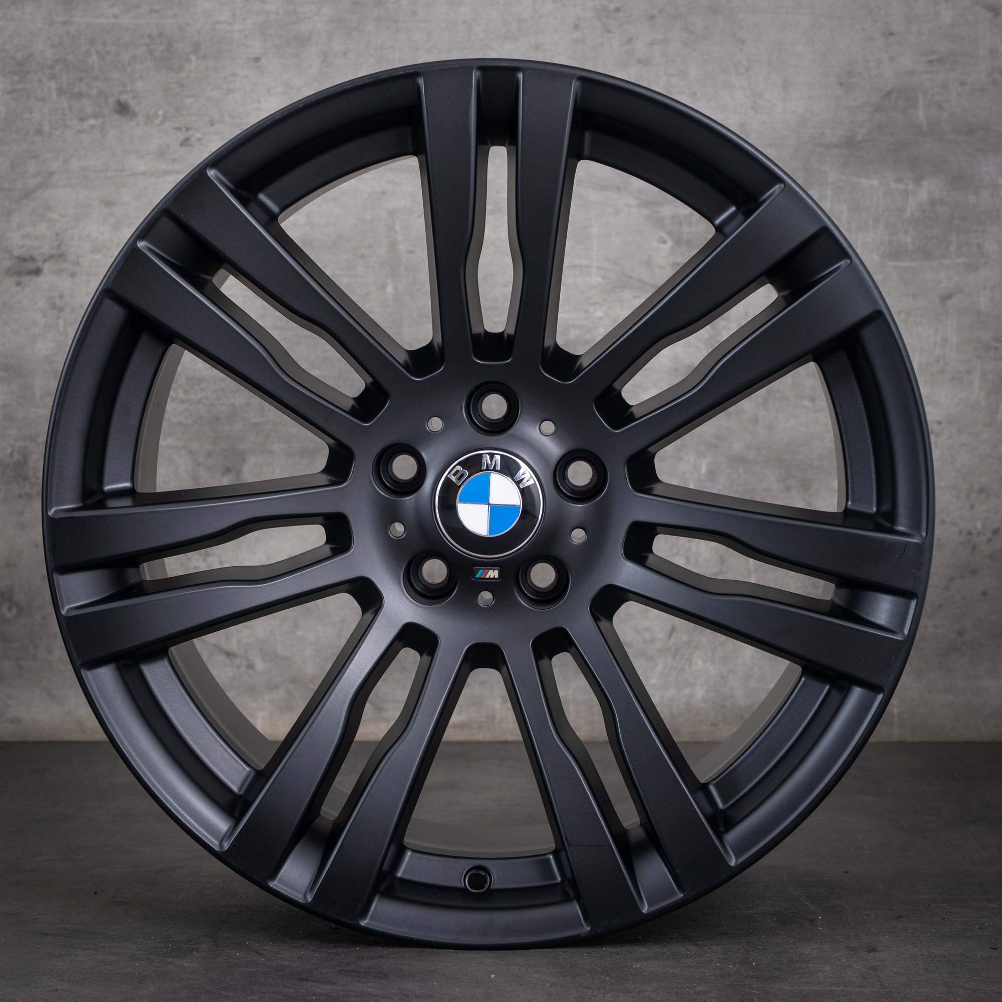 Originale BMW X5 X6-felger 20 tommer E70 E71 Styling 333 M 7842183 7842184 matt svart lakkert