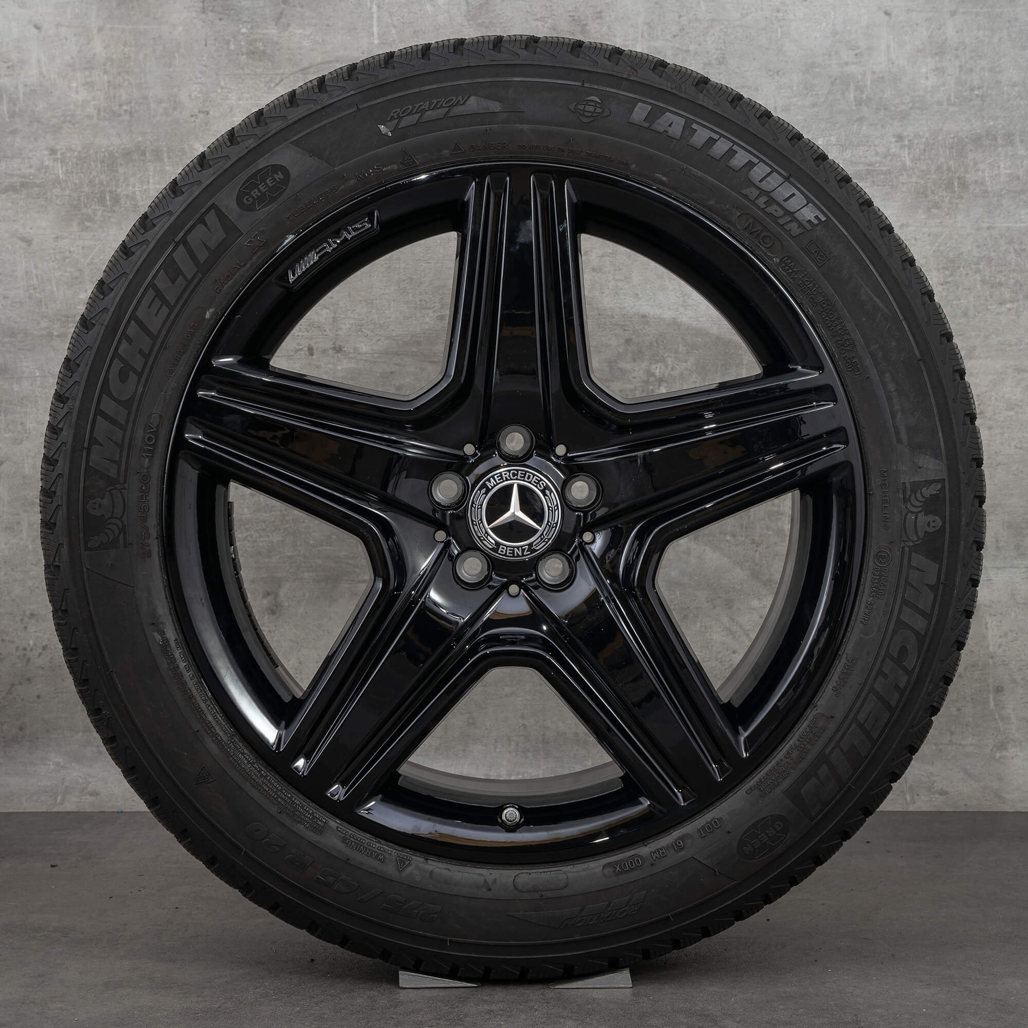 AMG 20 Zoll Mercedes Benz Felgen GL W166 X166 Winterreifen A1664012202