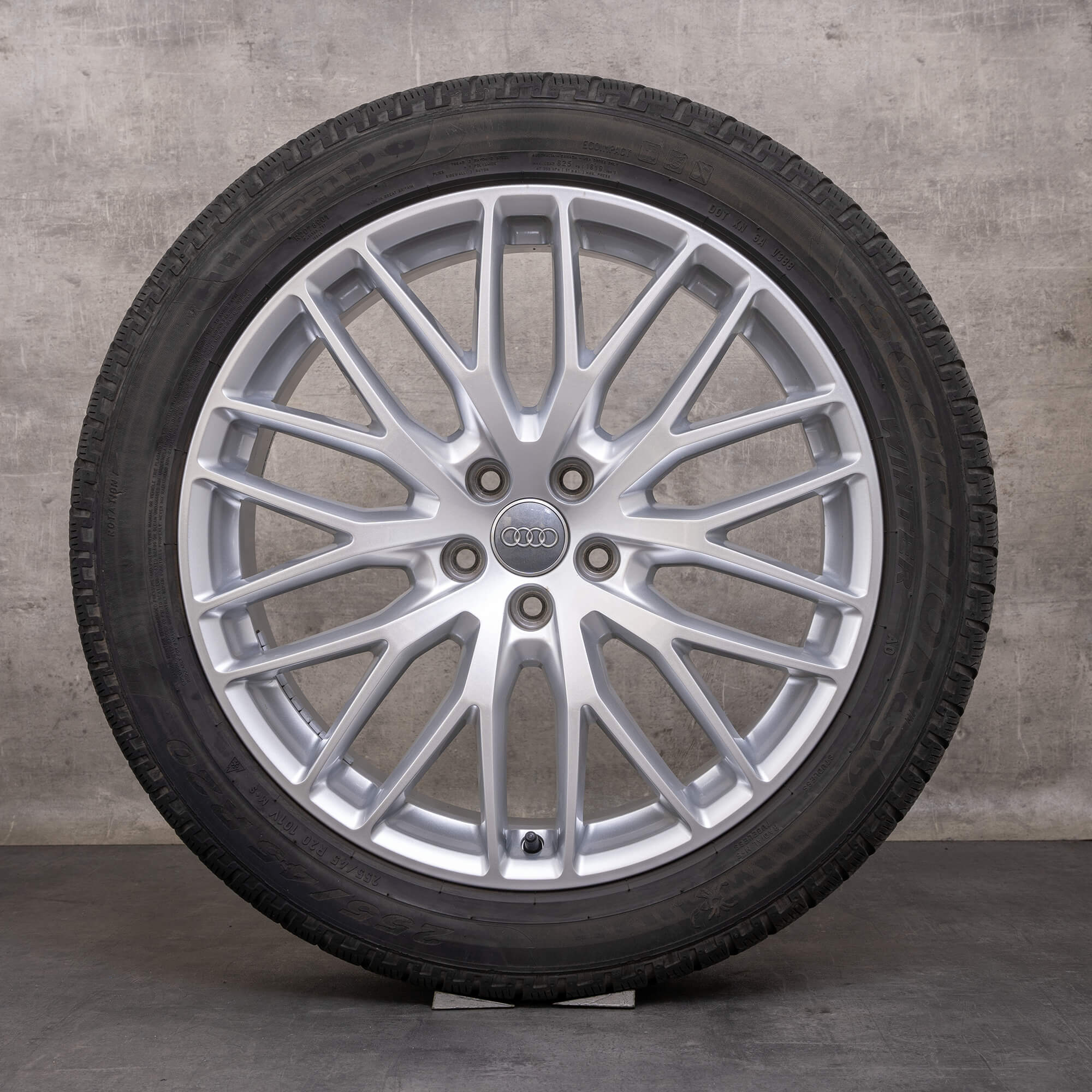 OEM Audi Q5 SQ5 winter wheels 20 inch FY rims 80A601025AB silver