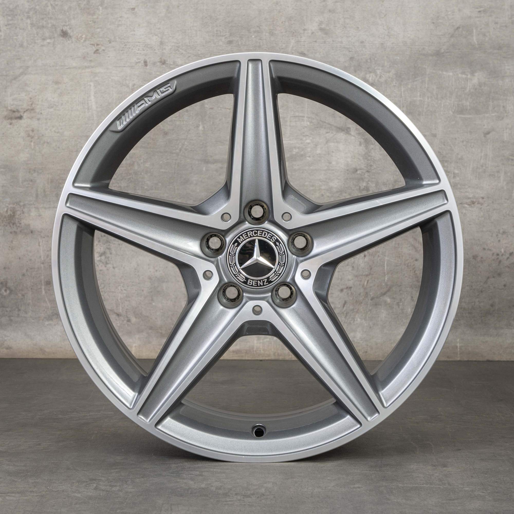 OEM Mercedes Benz C-Class AMG Rims 18 inch W205 S205 C205 A205 ...