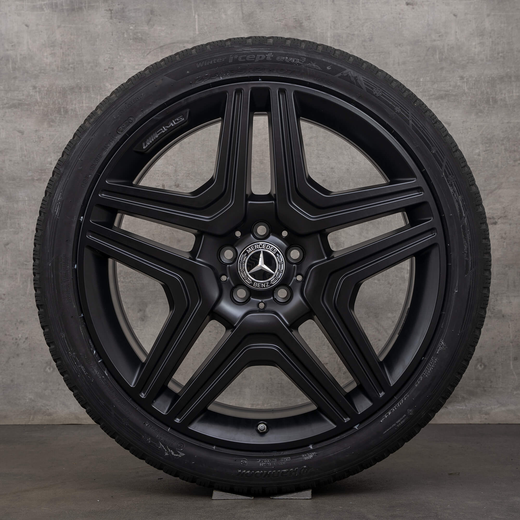AMG Mercedes Benz ML 63 W166 winter wheels tires 21 inch rims