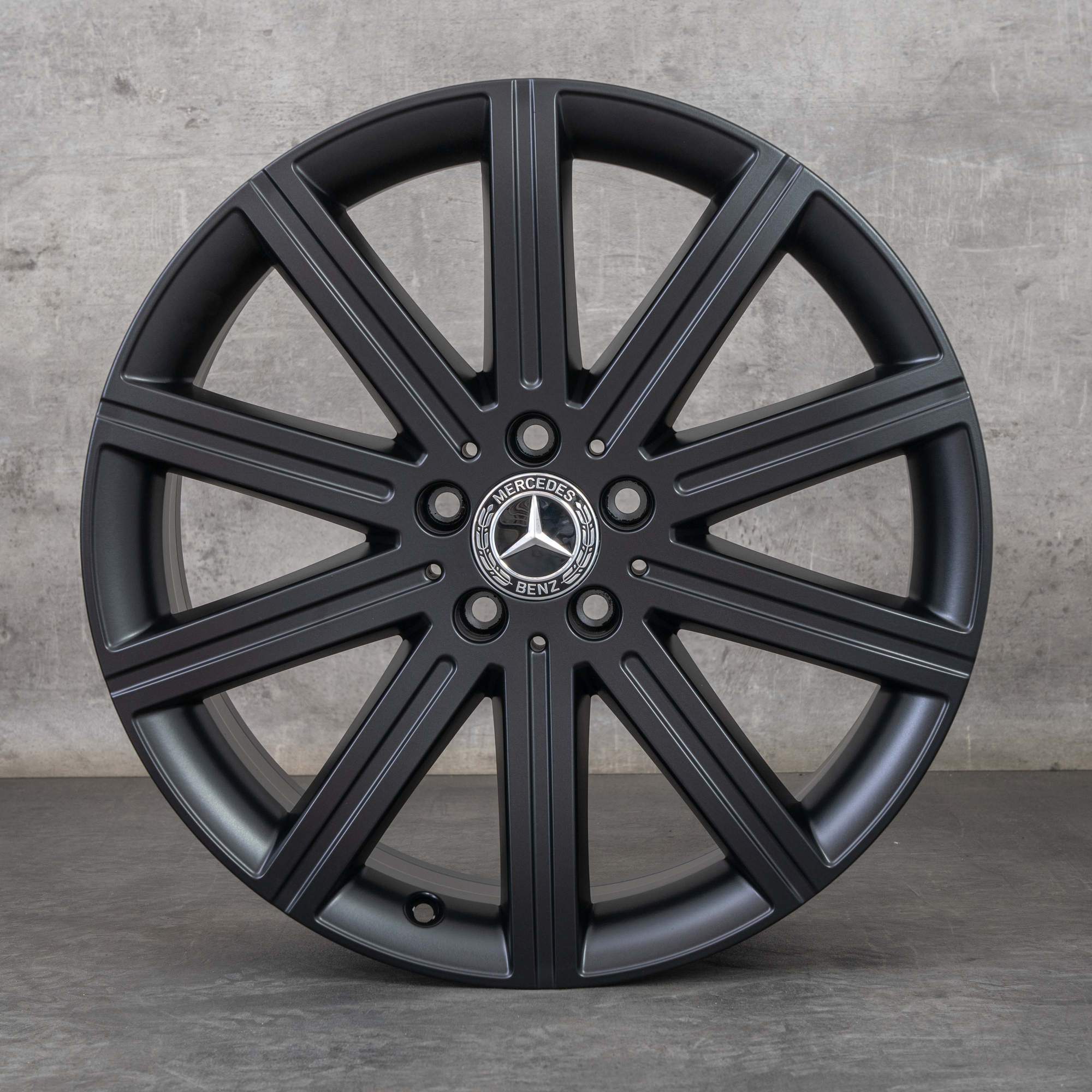 Oryginał Mercedes Benz Klasa V Felgi 19 cali W447 Vito A4474015600 czarny mat