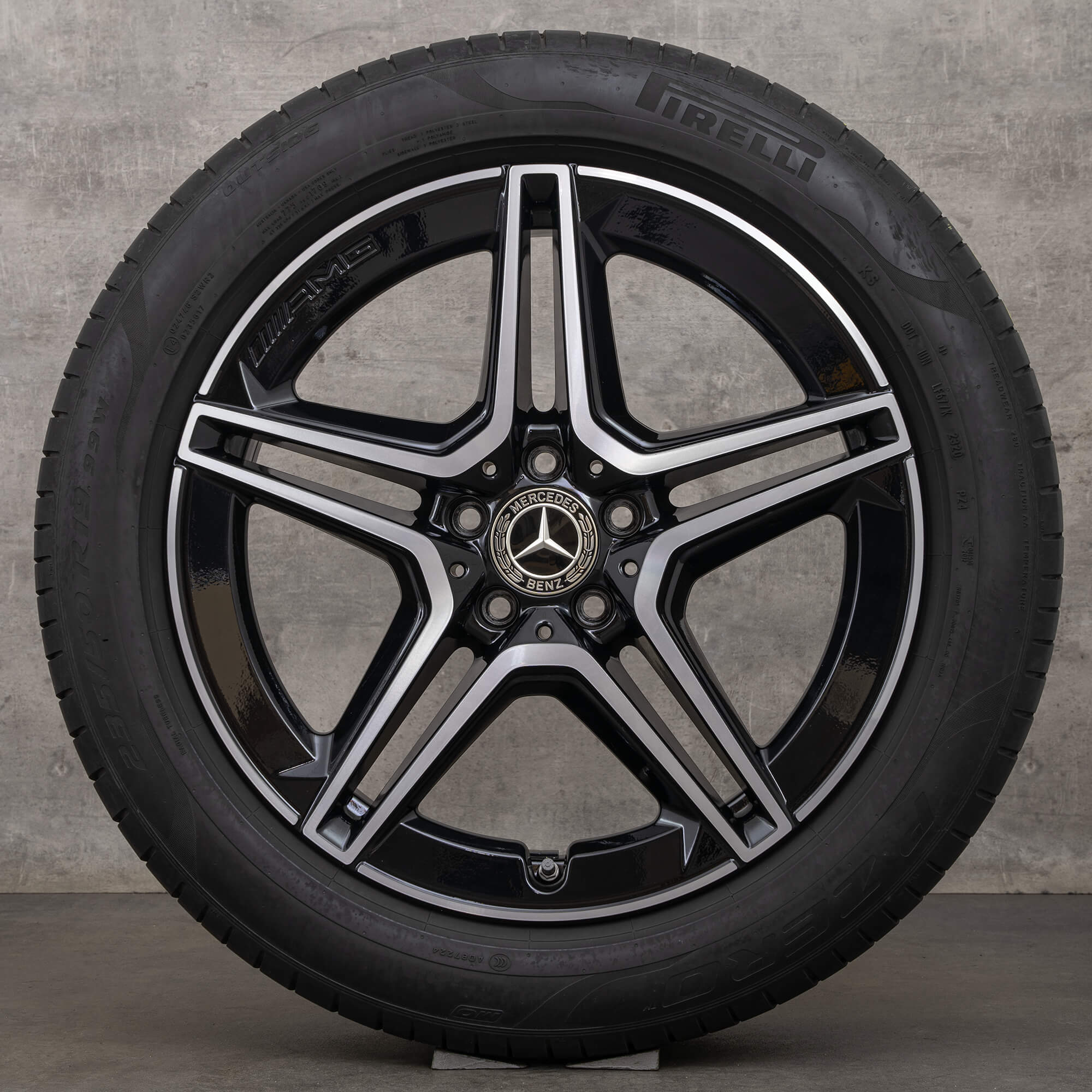 AMG Mercedes Benz GLA H247 GLB X247 summer wheels 19 inch rims tires