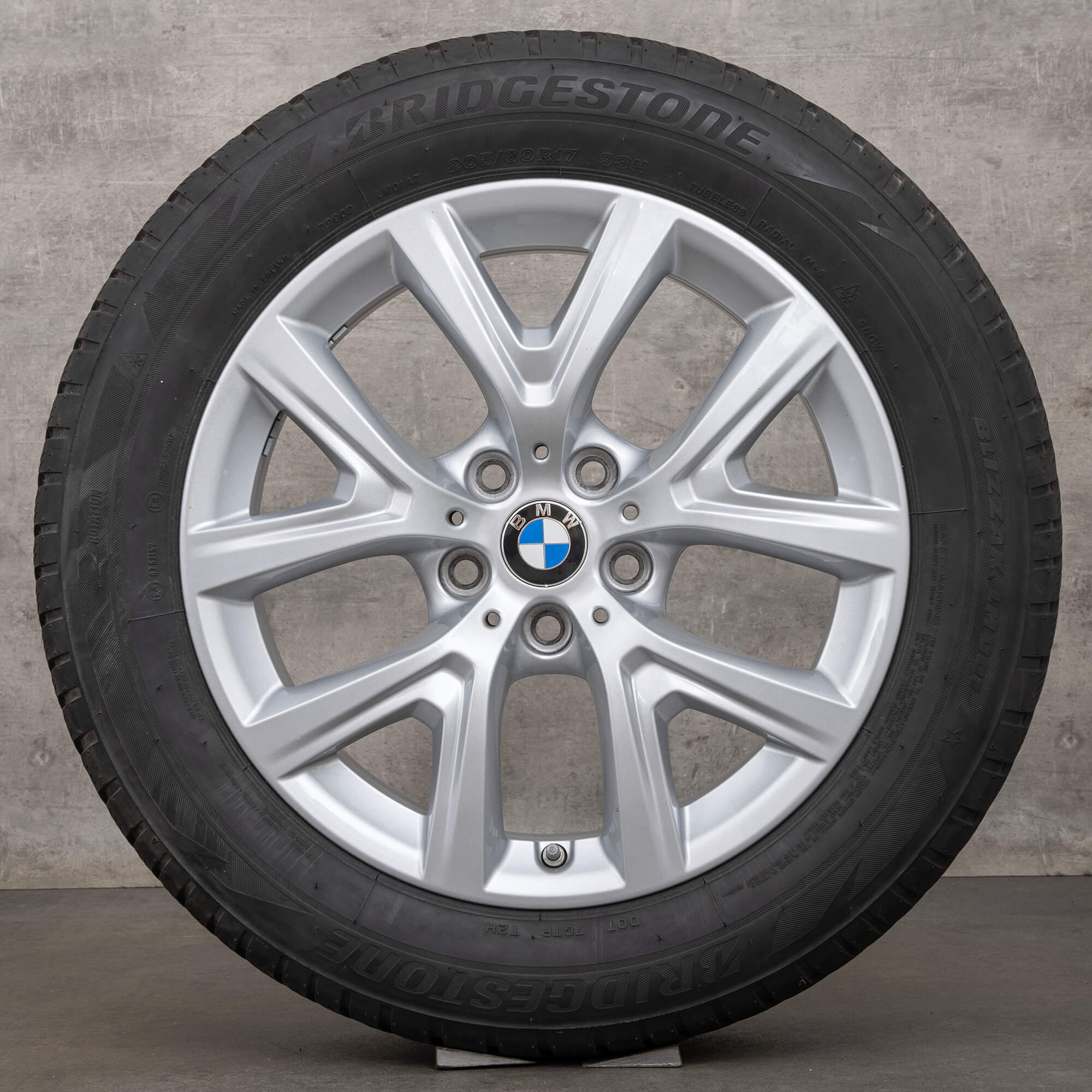 BMW X1 F48 X2 F39 rodas de inverno jantes 17 polegadas pneus 6856076 Styling 450