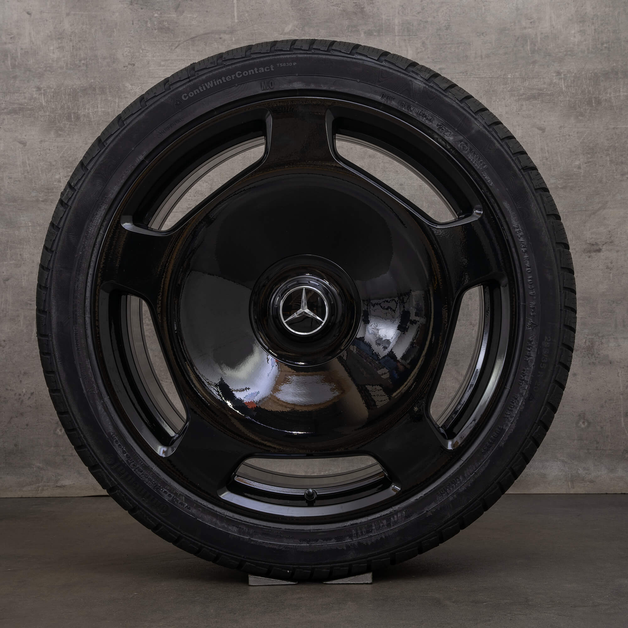 Llantas originales Mercedes Maybach Clase S de 20 pulgadas Z223 W223 llantas verano A2234014200 A2234014300 negro brillante