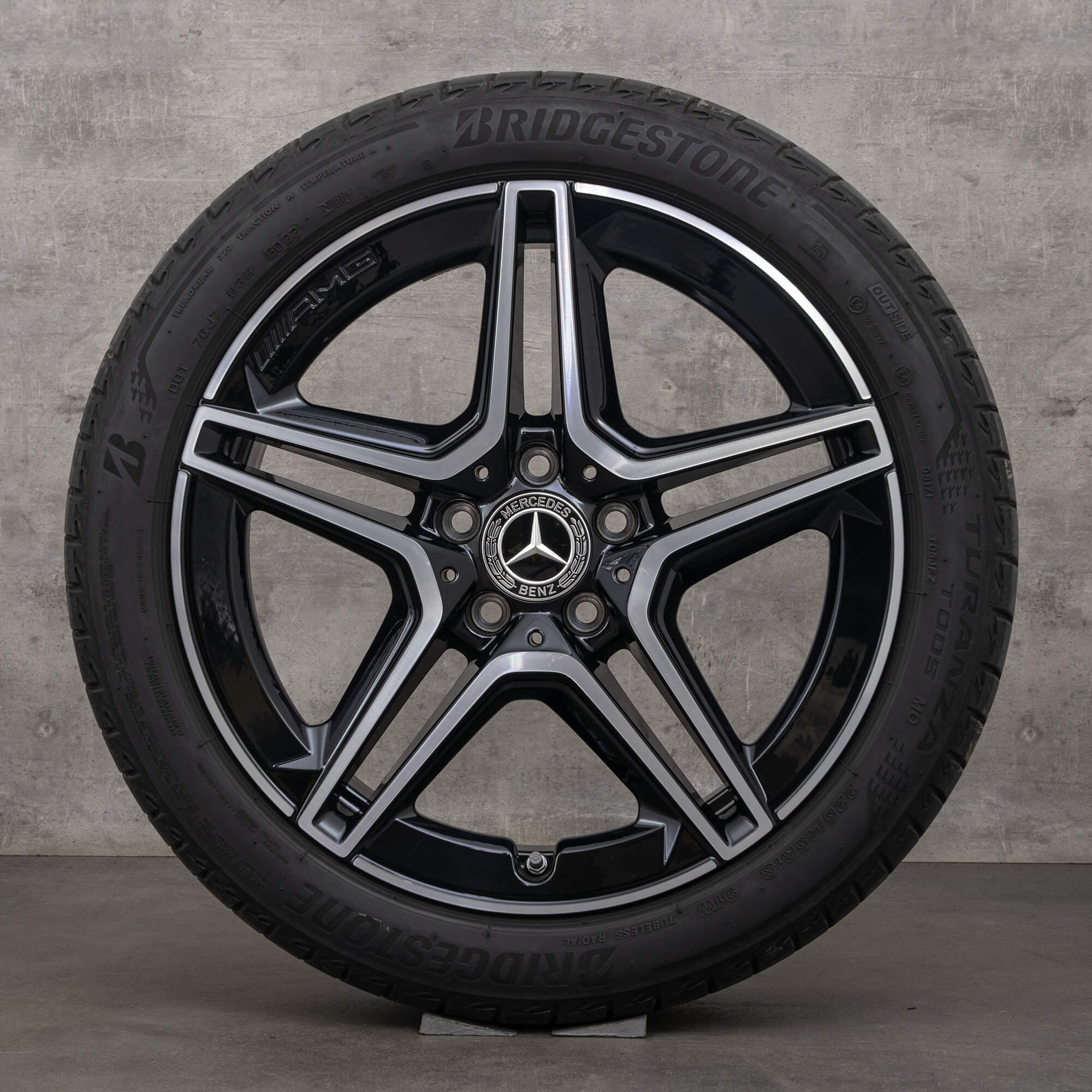 Mercedes 18 Inch Rims AMG Mercedes Benz A-Class W177 CLA X118 summer wheels 18 inch tires