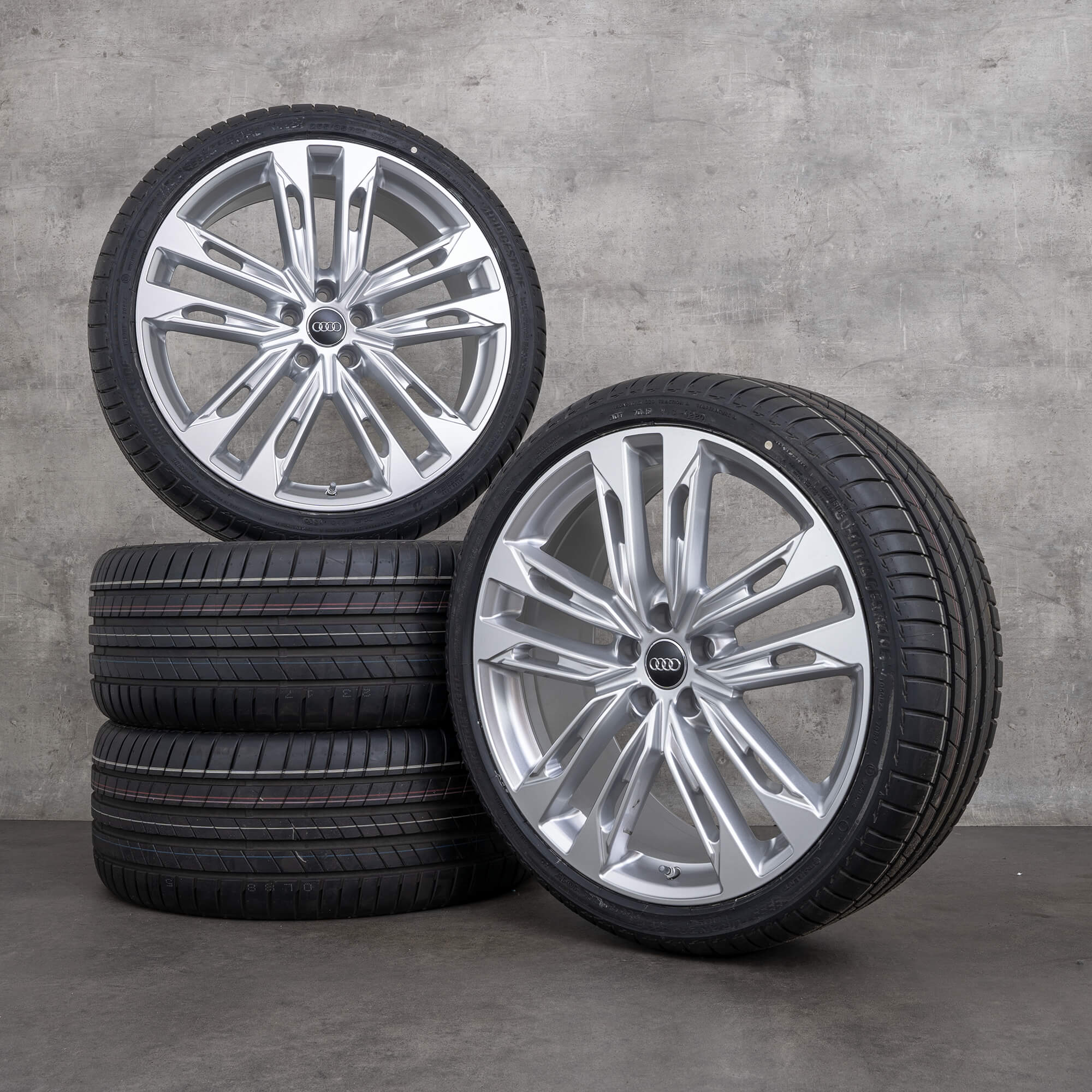 Audi 21 inch rims A6 S6 4K C8 summer tires wheels 4K0601025BJ NEW