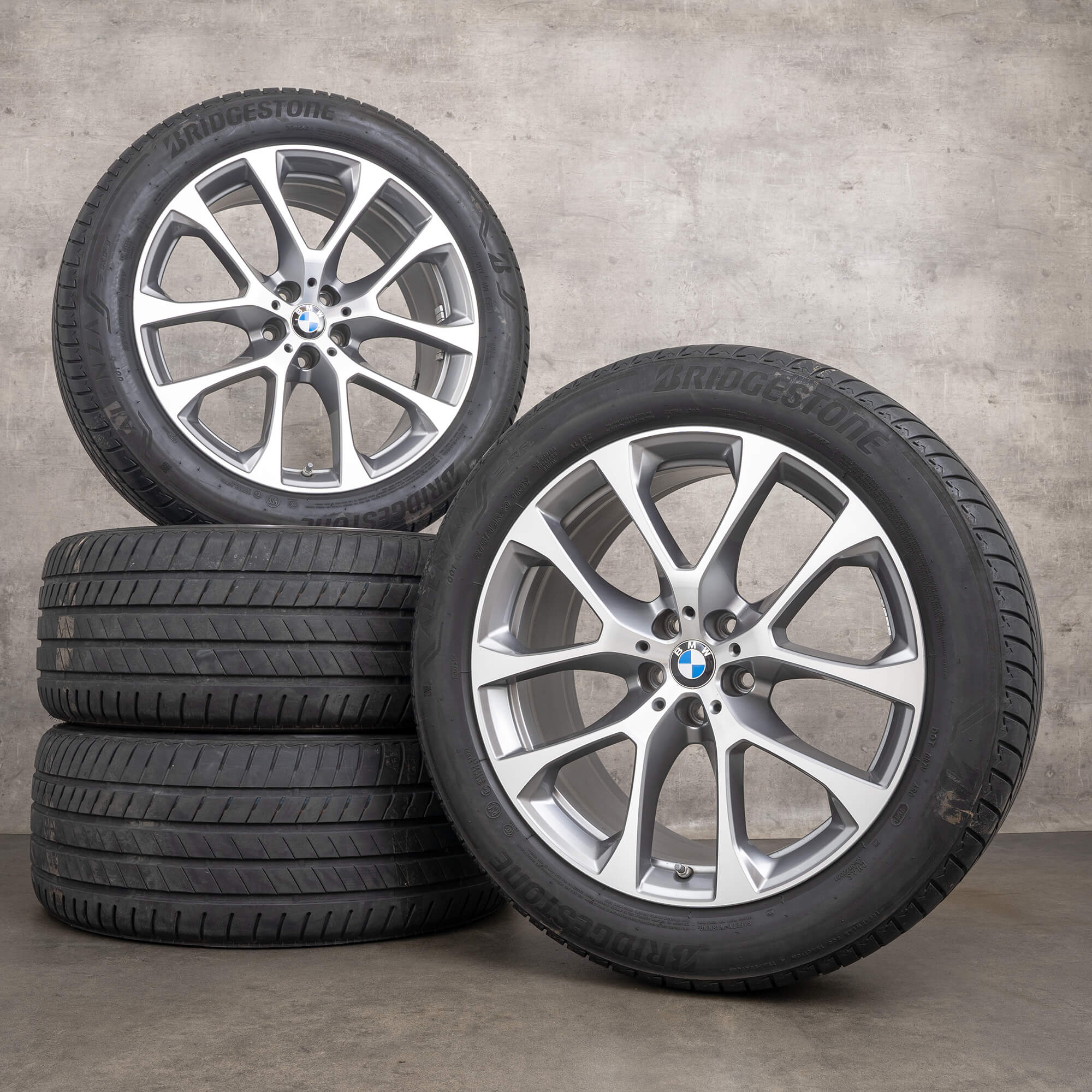 BMW X5 G05 X6 G06 summer tires wheels 20 inch rims 738 6883757 6883758