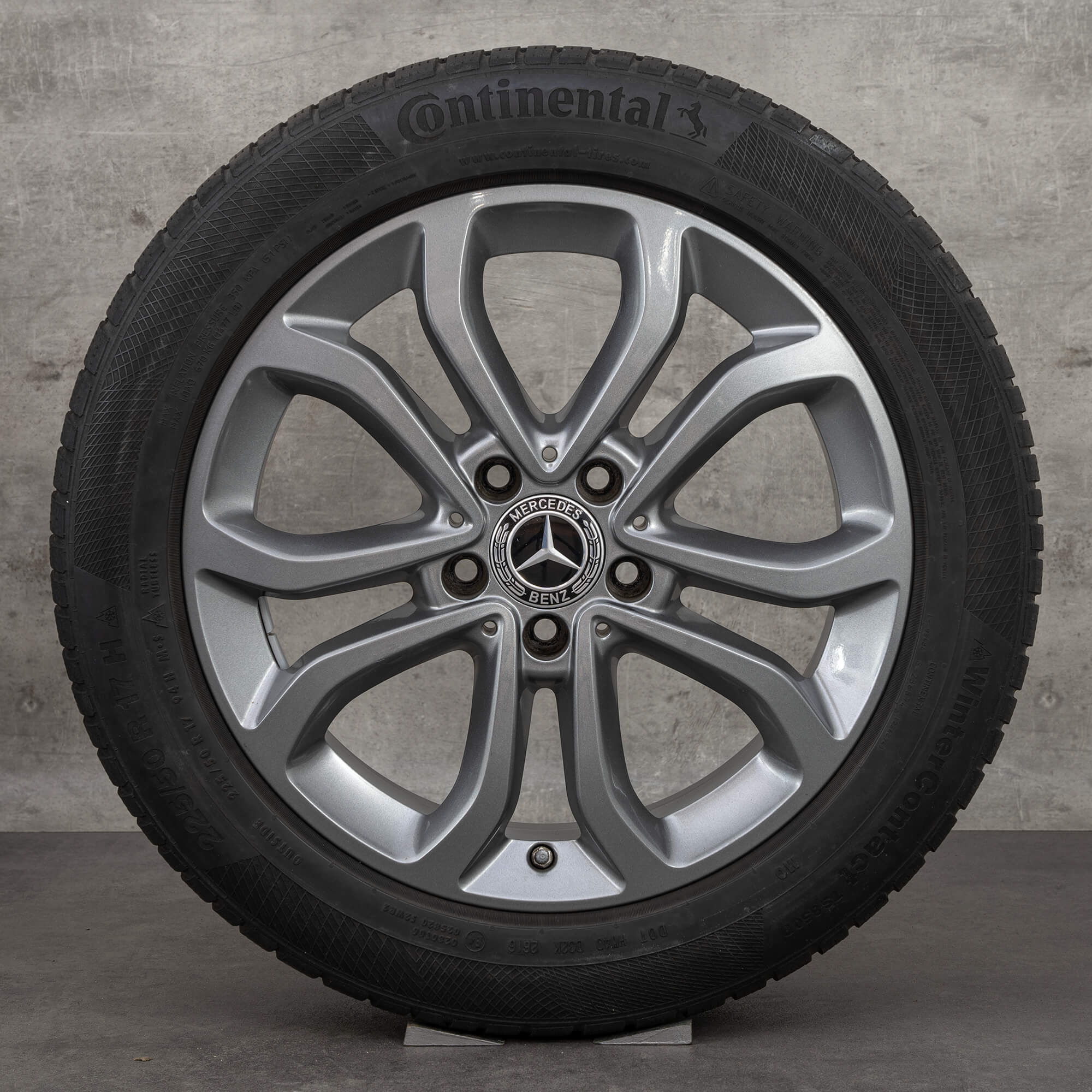 Jante Mercedes Benz 17 inch Clasa C W205 C205 A205 S205 roți OEM de iarnă