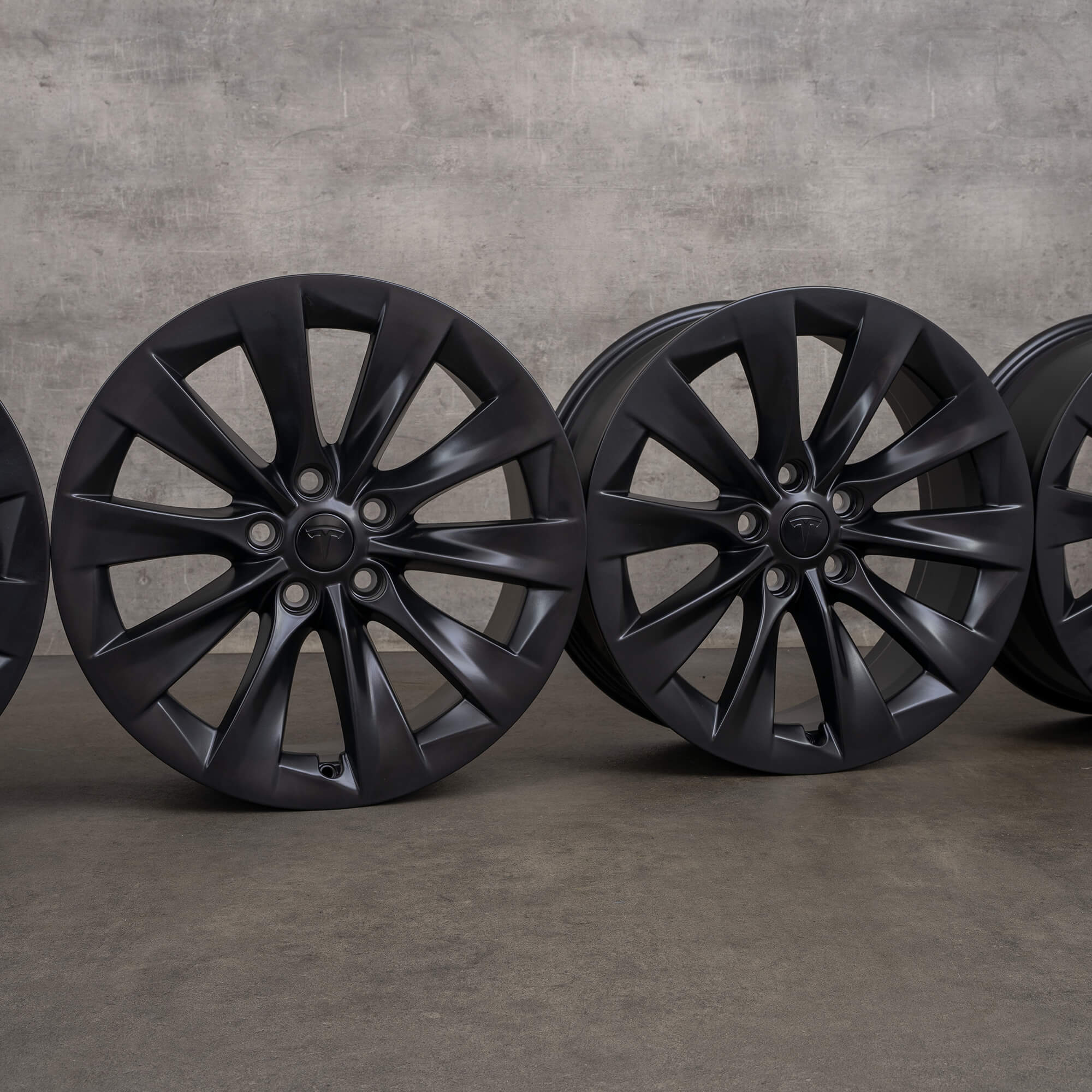 Tesla 19 Zoll Felgen Model S 8 x 19 ET40 Alufelgen 1059337-00-B NEU 