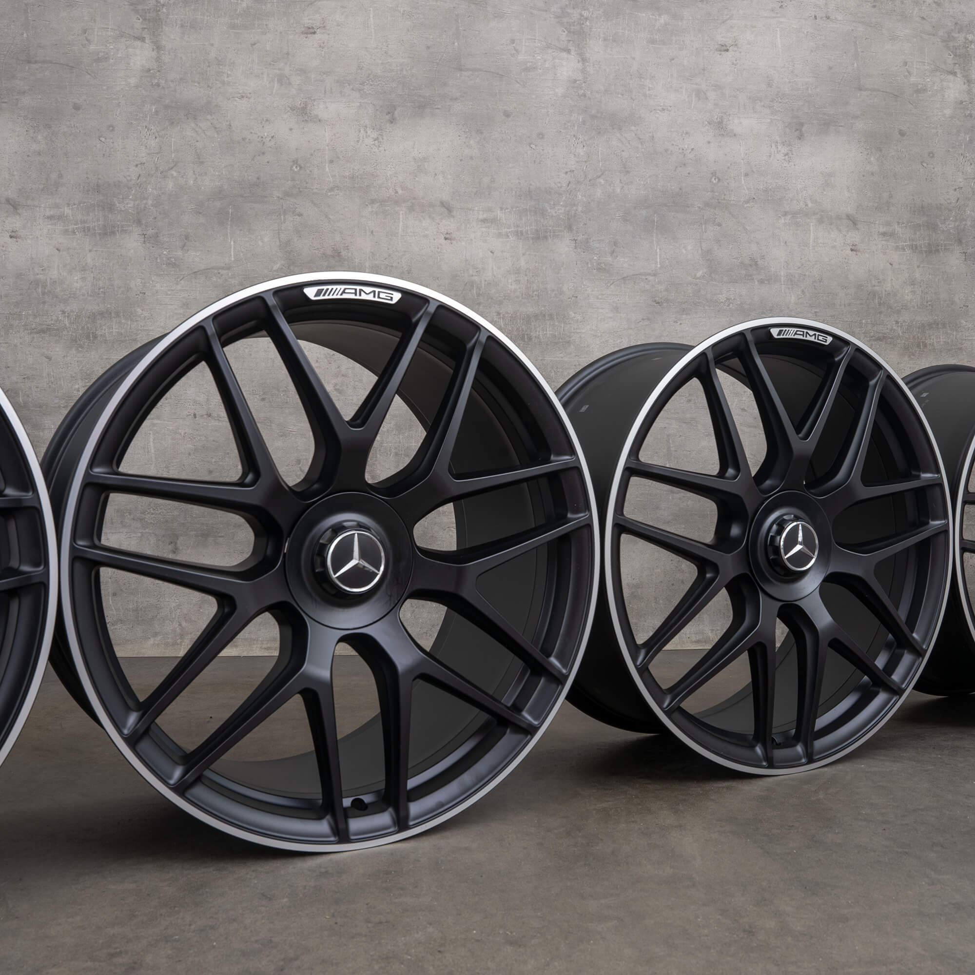 AMG Mercedes Benz GLE 53 63 V167 22 inch rims matt
