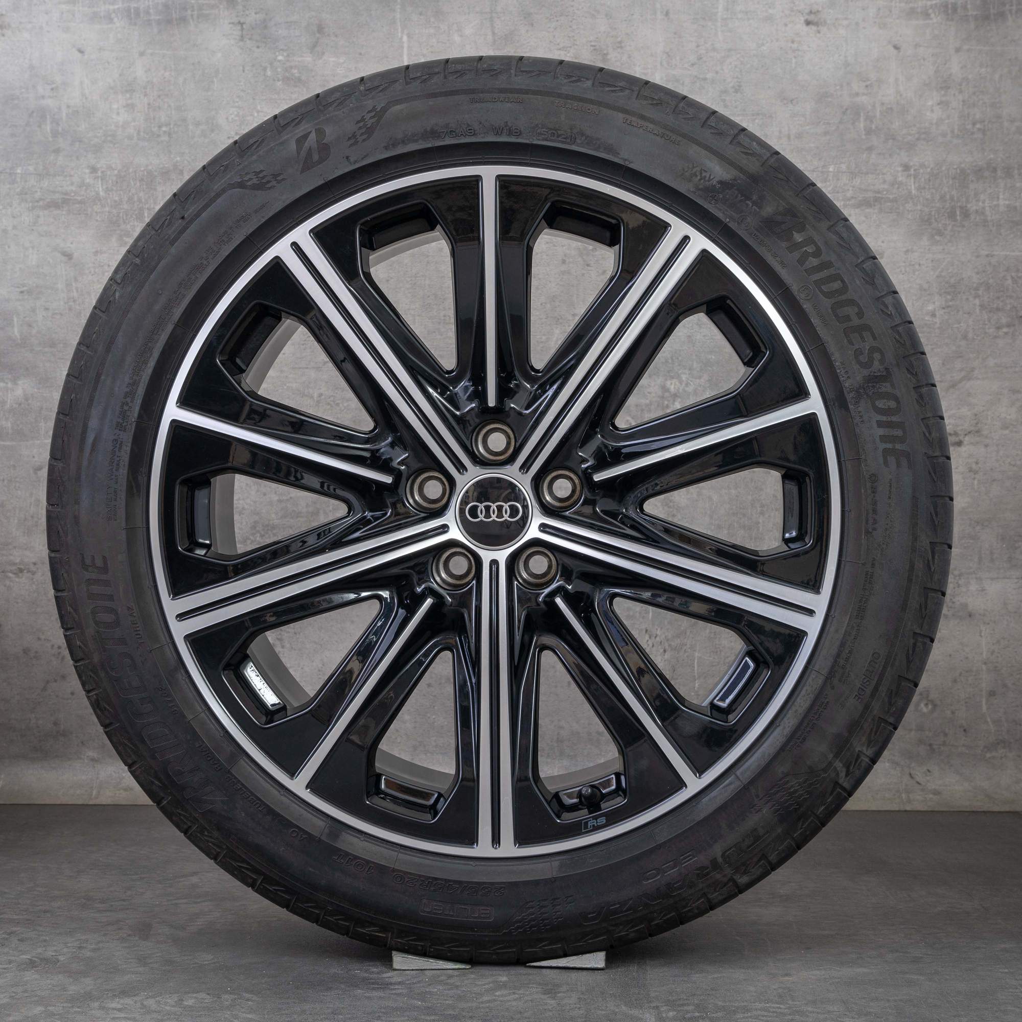 F4 5 Rim OEM Audi Q4 e tron rims 20 inch F4 summer wheels 89A601025K 89A601025AB ...