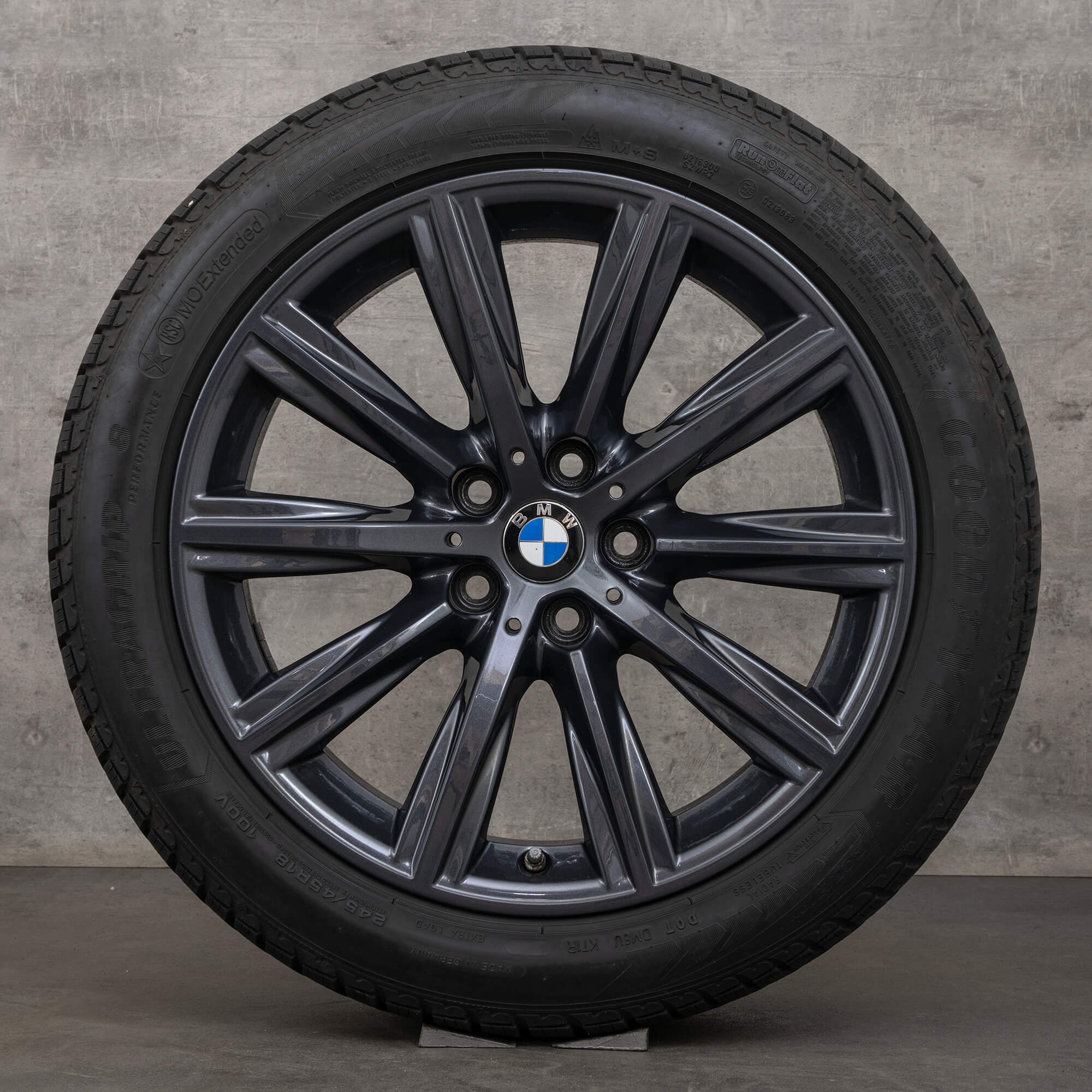 BMW 5er G30 G31 Winterräder Winterreifen 18 Zoll Felgen Styling 