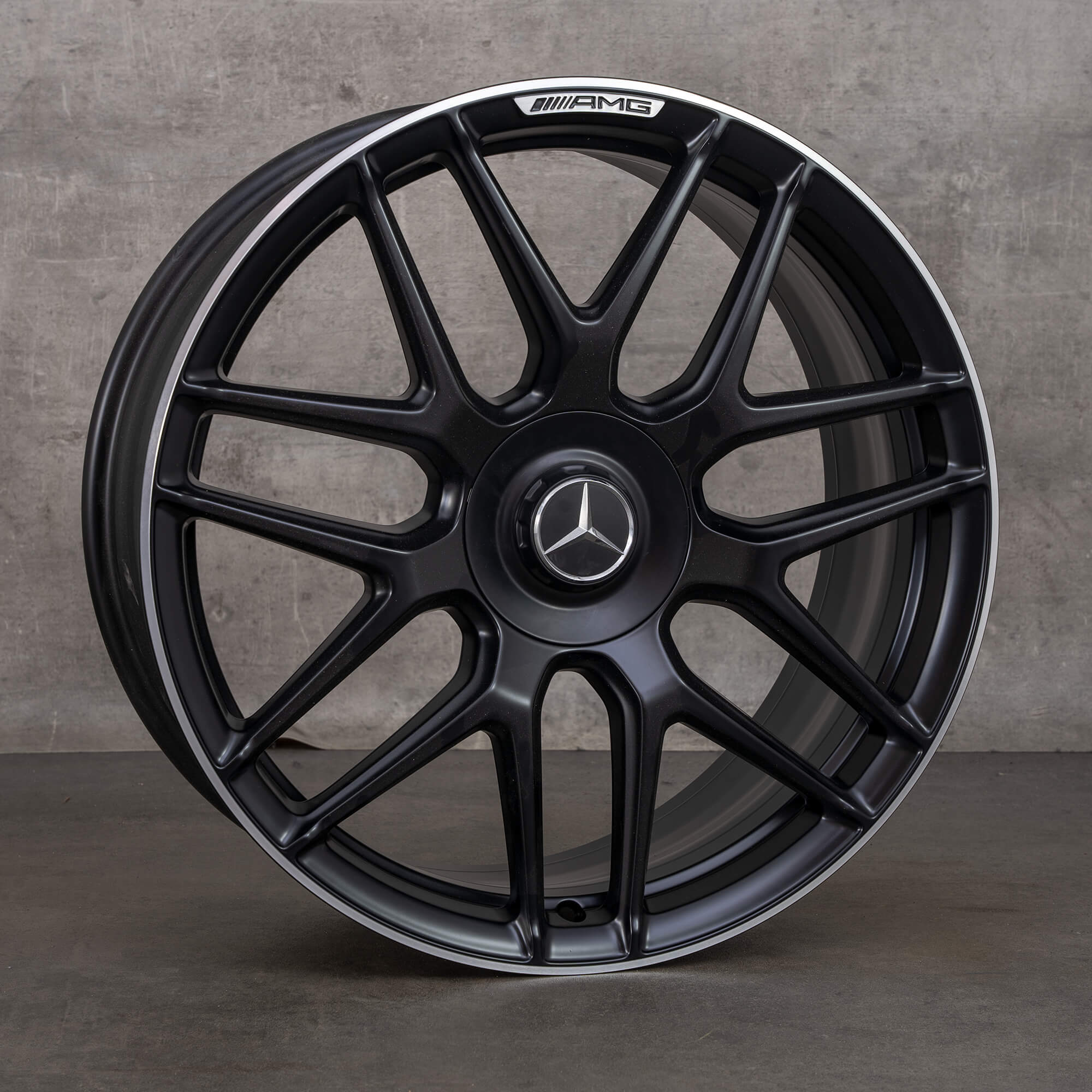 OEM Mercedes Benz S-Class 63 65 AMG Rim 20 inch W222 A2224014200 black ...
