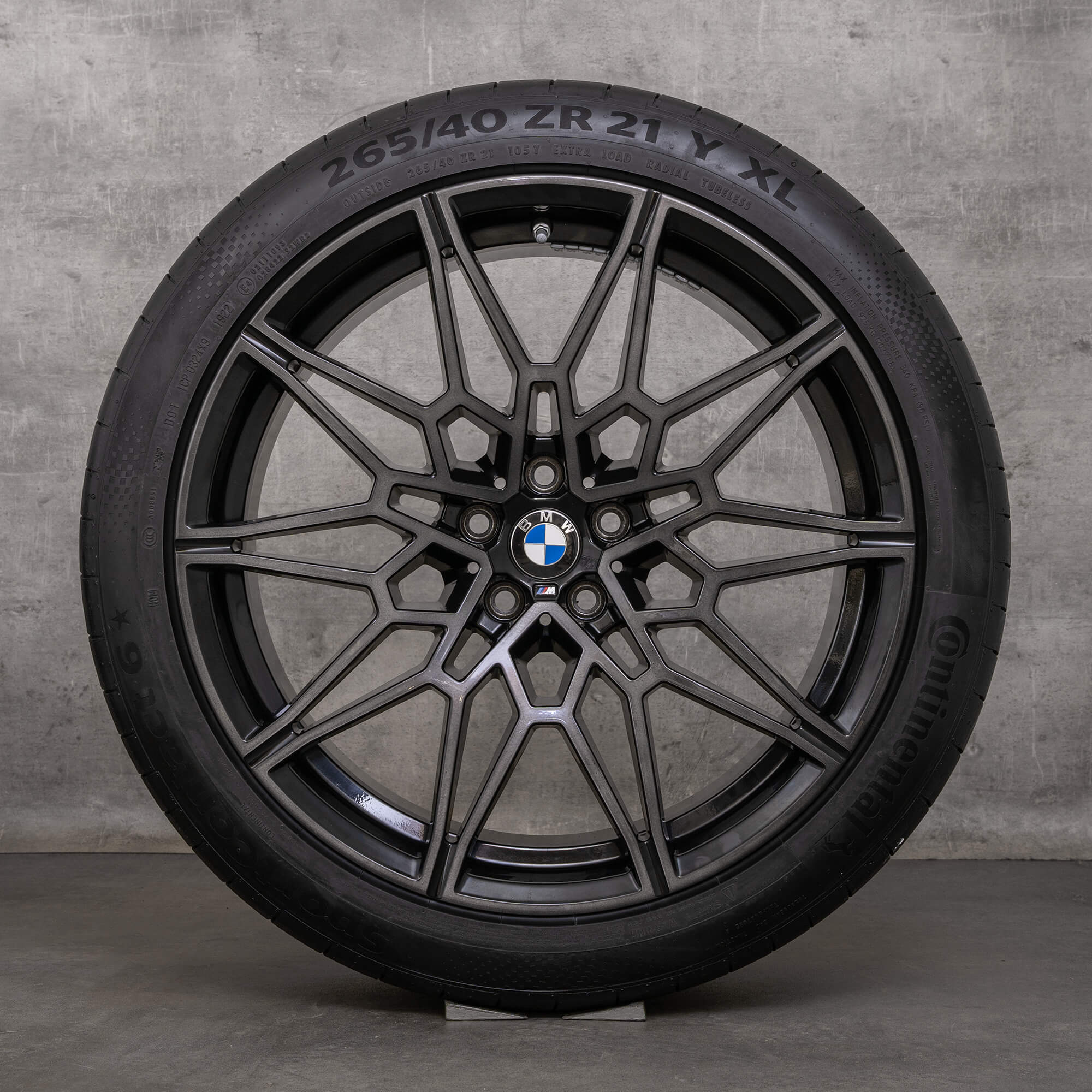 Original BMW X3M X4M llantas 21 pulgadas F97 F98 de verano 892 M 9501476 9501479 negro