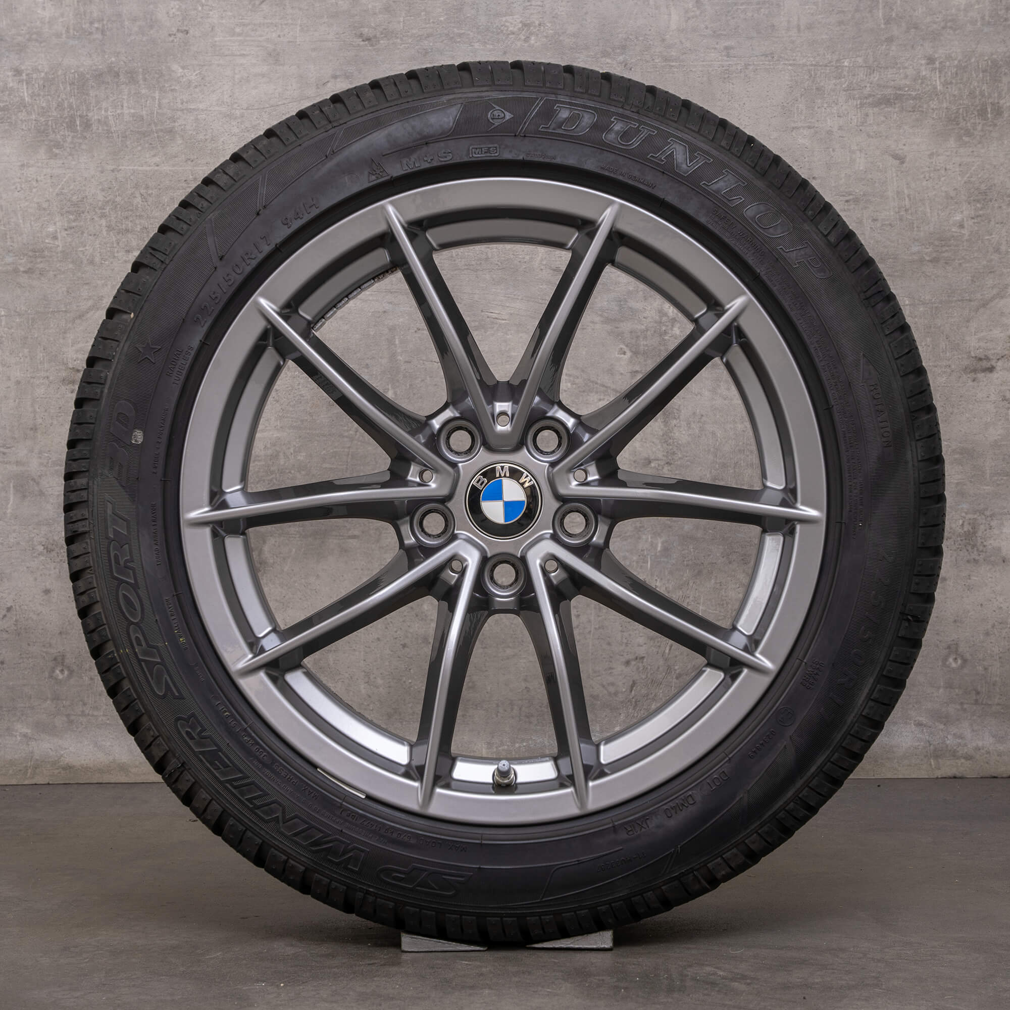 Originale BMW Z4 ruote invernali 17 pollici G29 cerchi styling 768 6886152 6886153 grigio ferrico