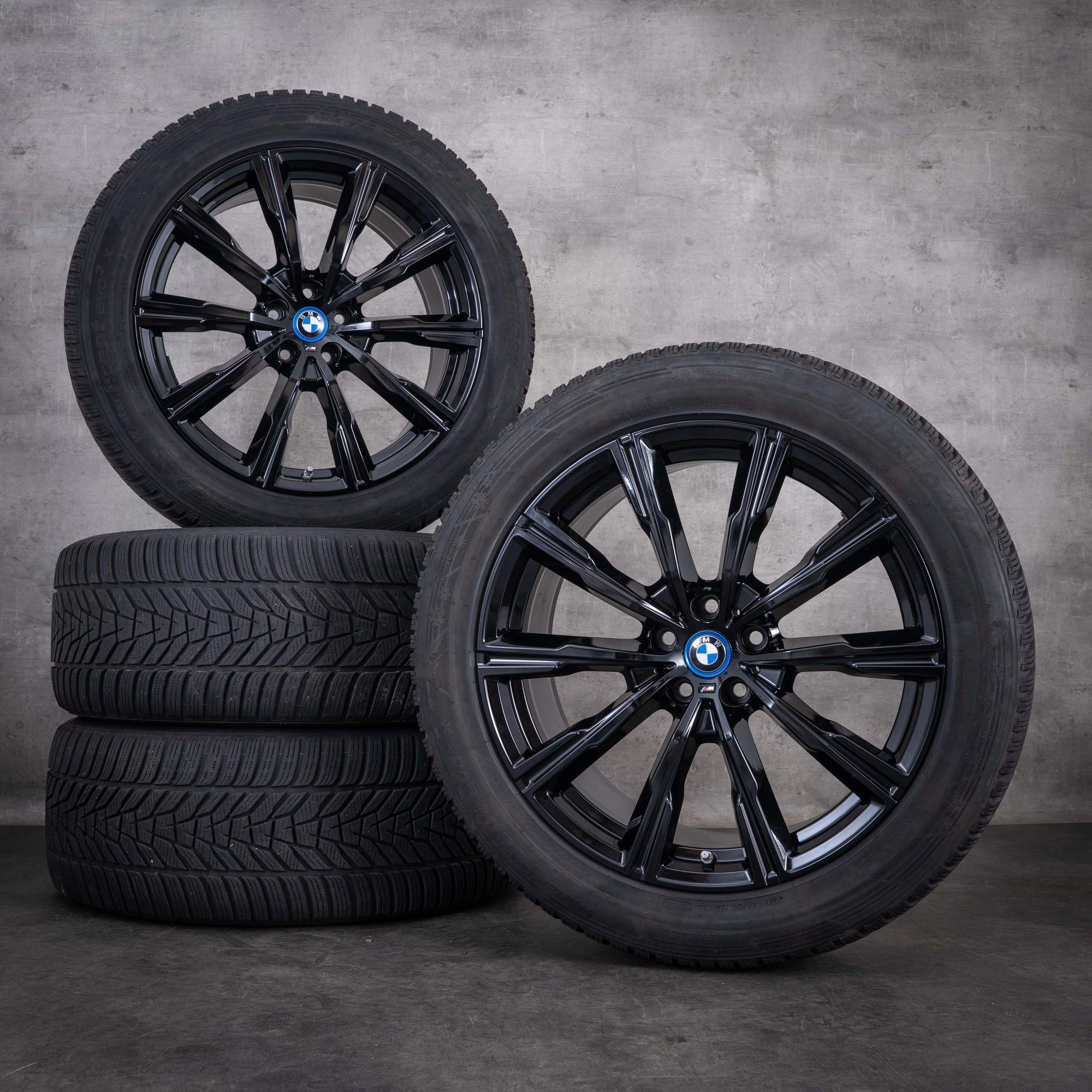 Alkuperäiset BMW X5 X6 -talvirenkaat 20 tuumaa G05 G06 -vanteet Styling 740 M 8071996 jet black