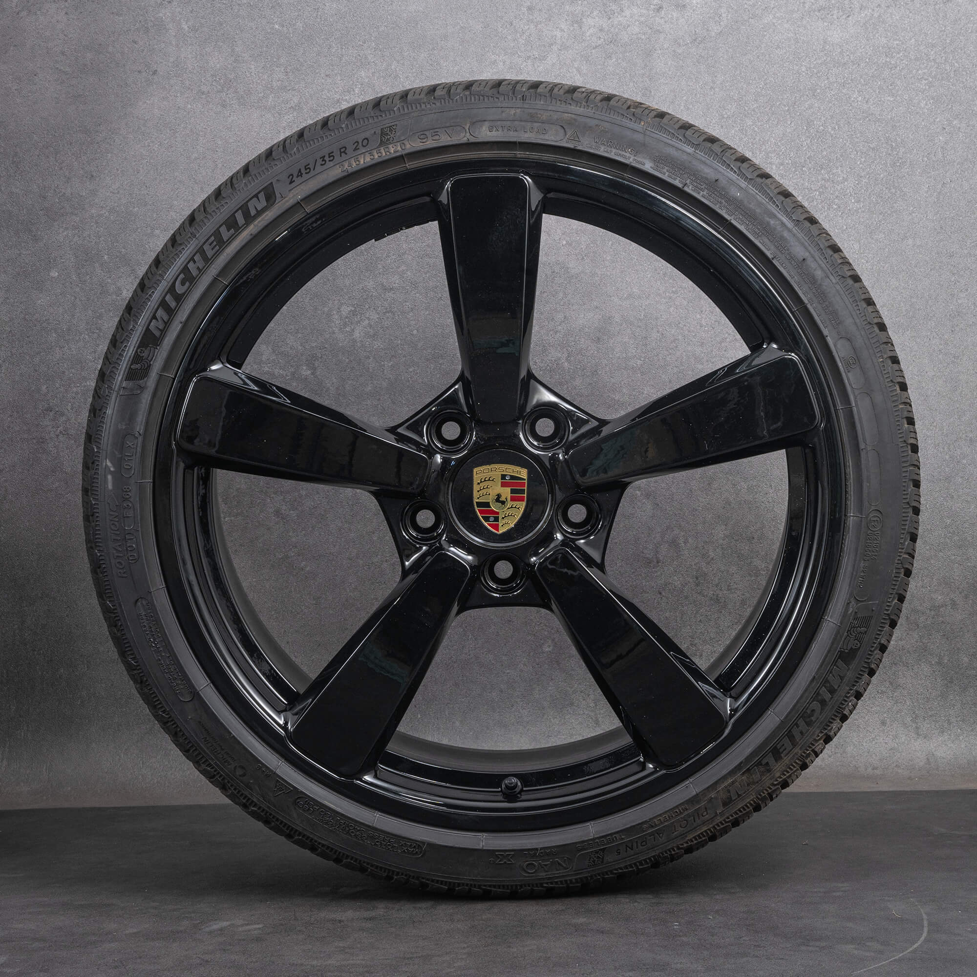 Oryginalne felgi Porsche 20 21 cali 992 Exclusive C2 koła zimowe opony nowe
