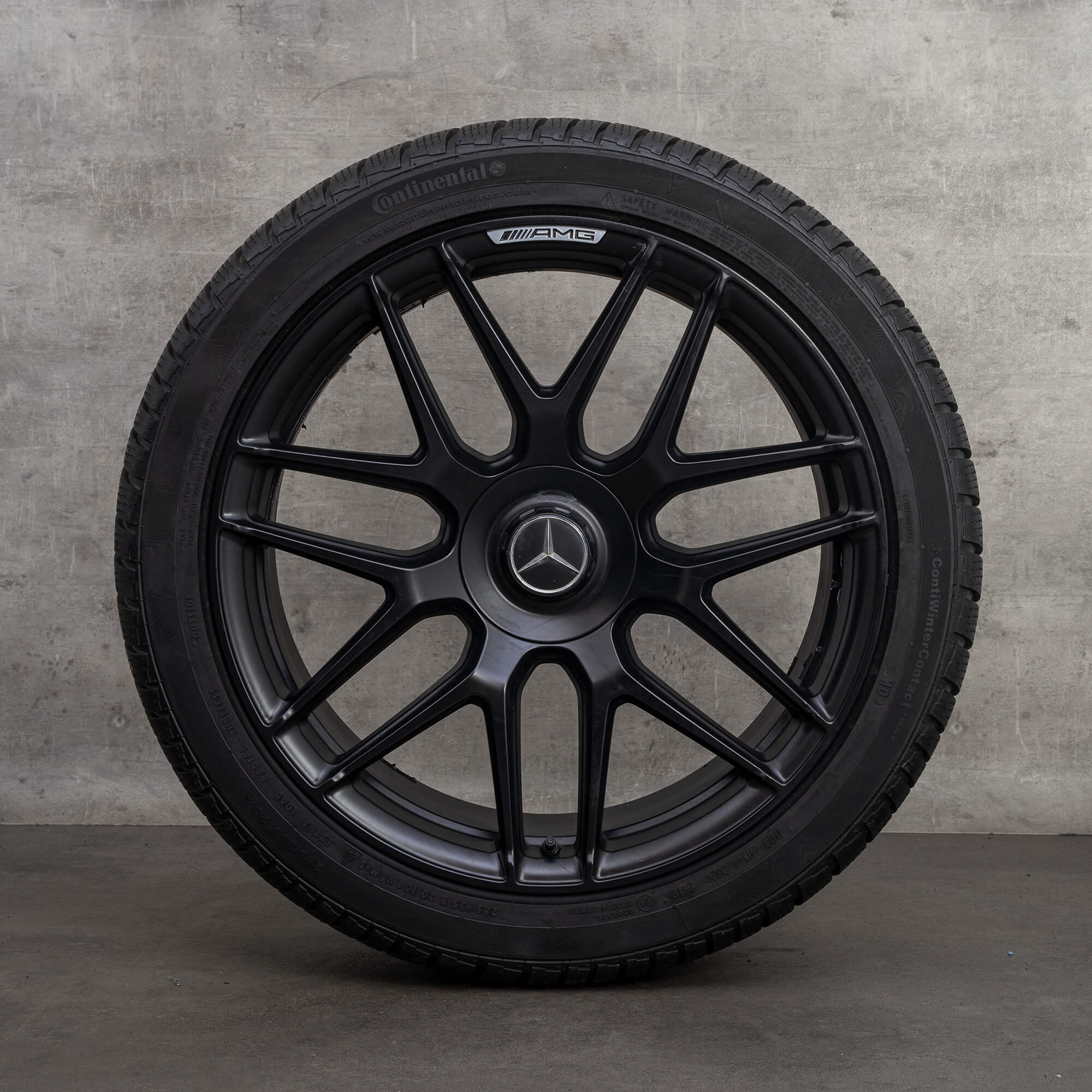 AMG 20 palcové ráfky Mercedes Benz S63 S65 W222 zimní kola pneumatiky hliníkové