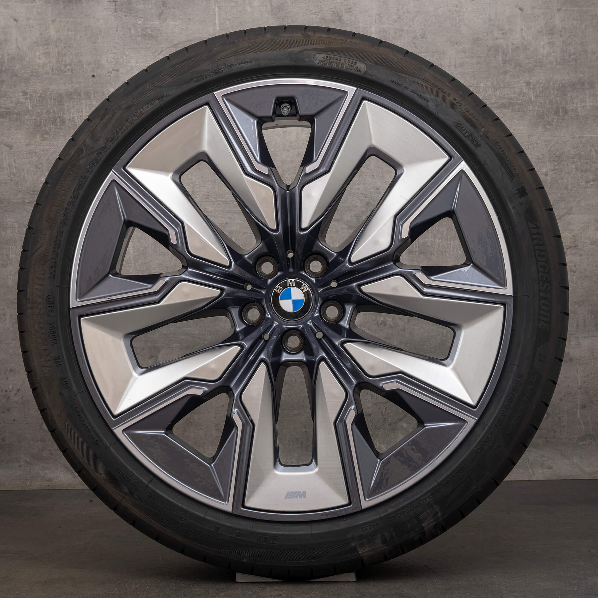 BMW 7 Series & i7 G70 summer tires styling 910i 21 inch rims wheels 6.5 mm