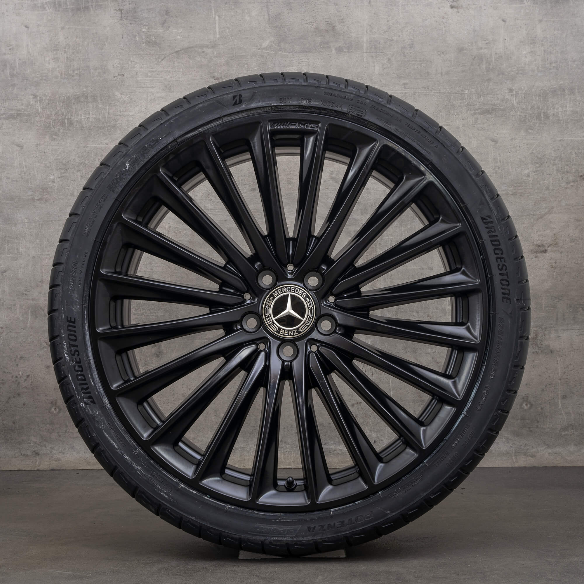 OEM AMG Mercedes Benz CLS 20 inch C257 rims summer tires