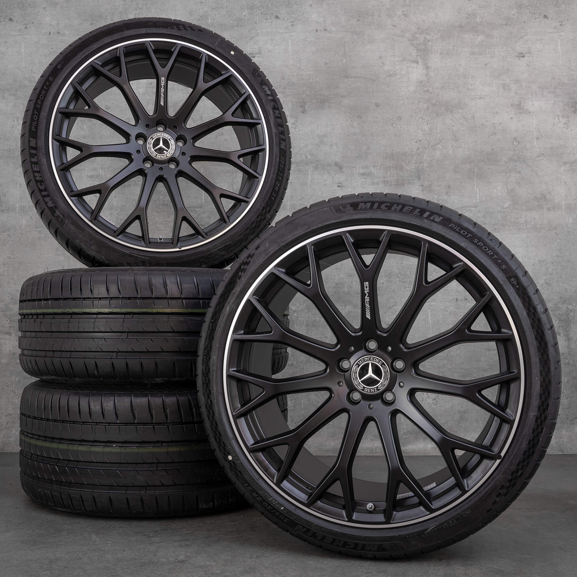 AMG 21 Zoll Felgen Mercedes SL R232 Sommerreifen A2324012700 A2324012800 NEU