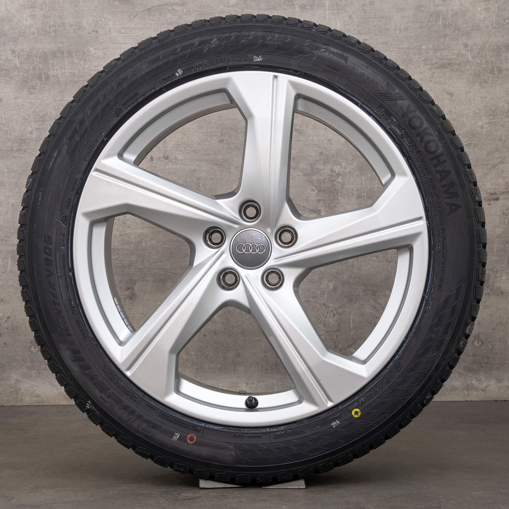 Audi A6 S6 4K C8 winter wheels 19 inch rims tires 4K0601025AJ silver