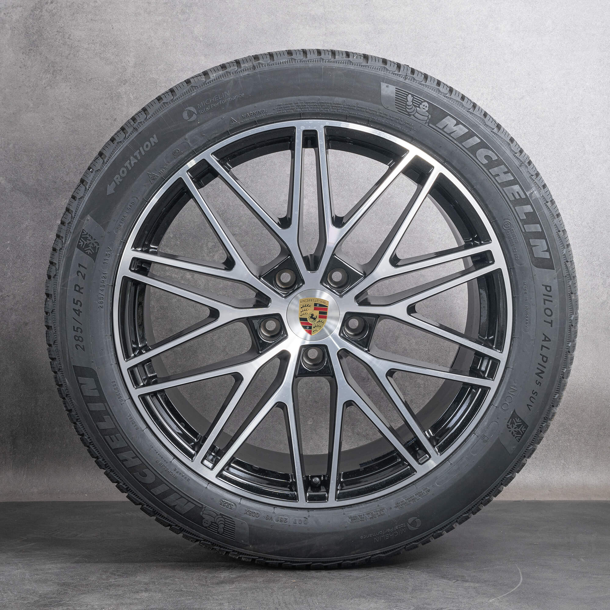 OEM Porsche Cayenne 9YA E3 II 21 Inch RS Spyder 9Y0044820 Winter