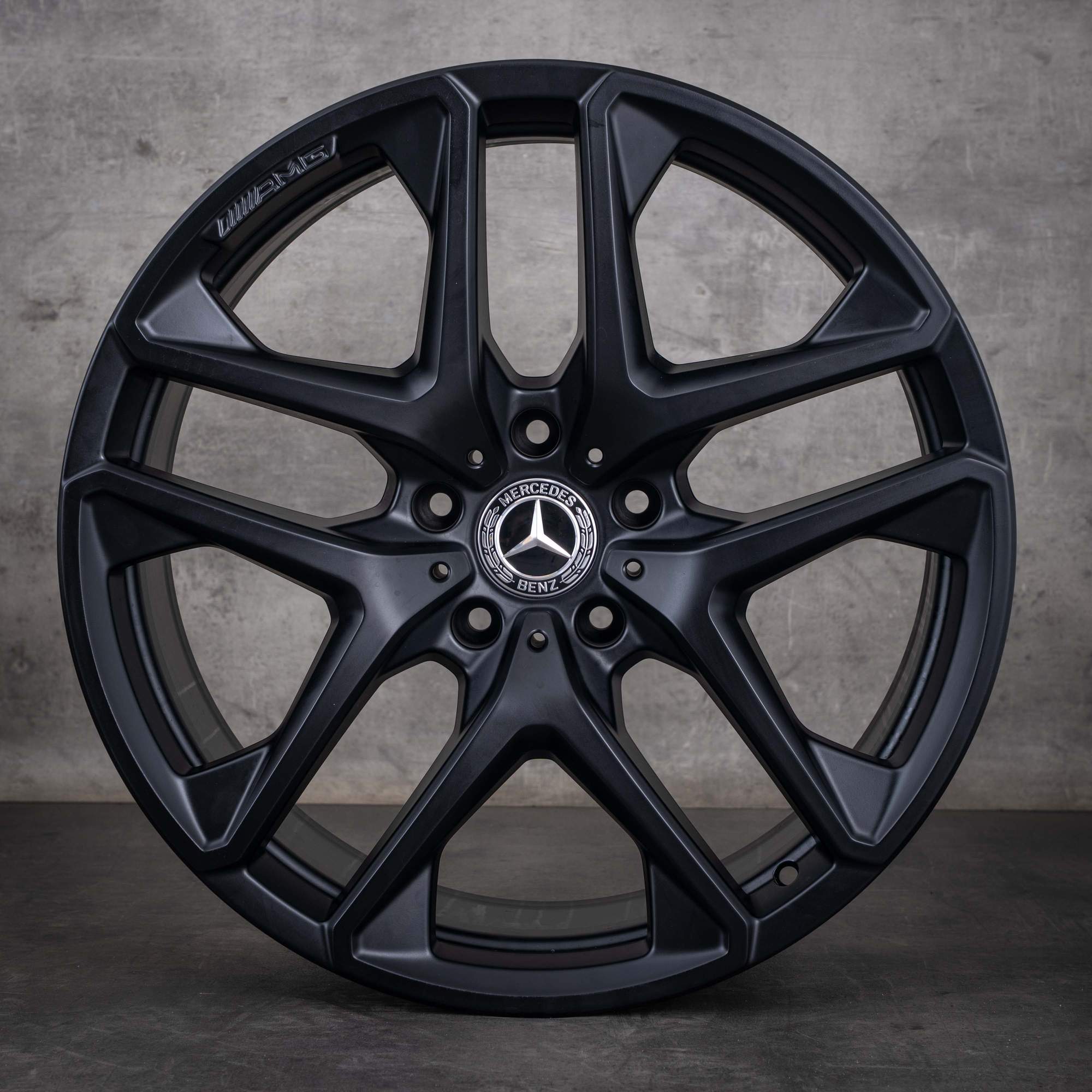 Original Mercedes Benz G-Klasse G63 AMG Felgen 21 Zoll W463A W465 A4634011900 schwarz matt