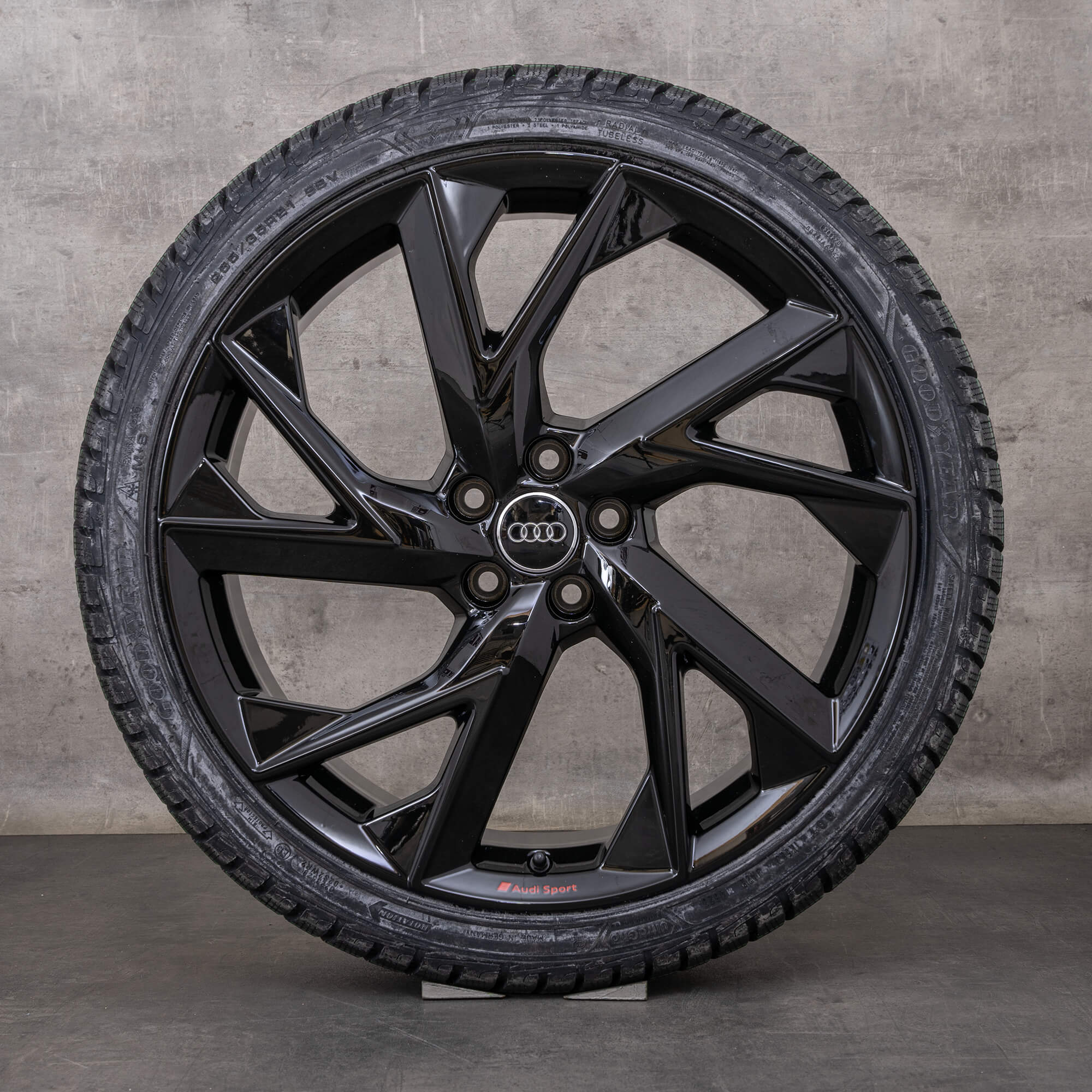 Jantes d'origine Audi RSQ3 21 pouces F3 pneus été jantes 83A601025AE Trigon Design noir brillant