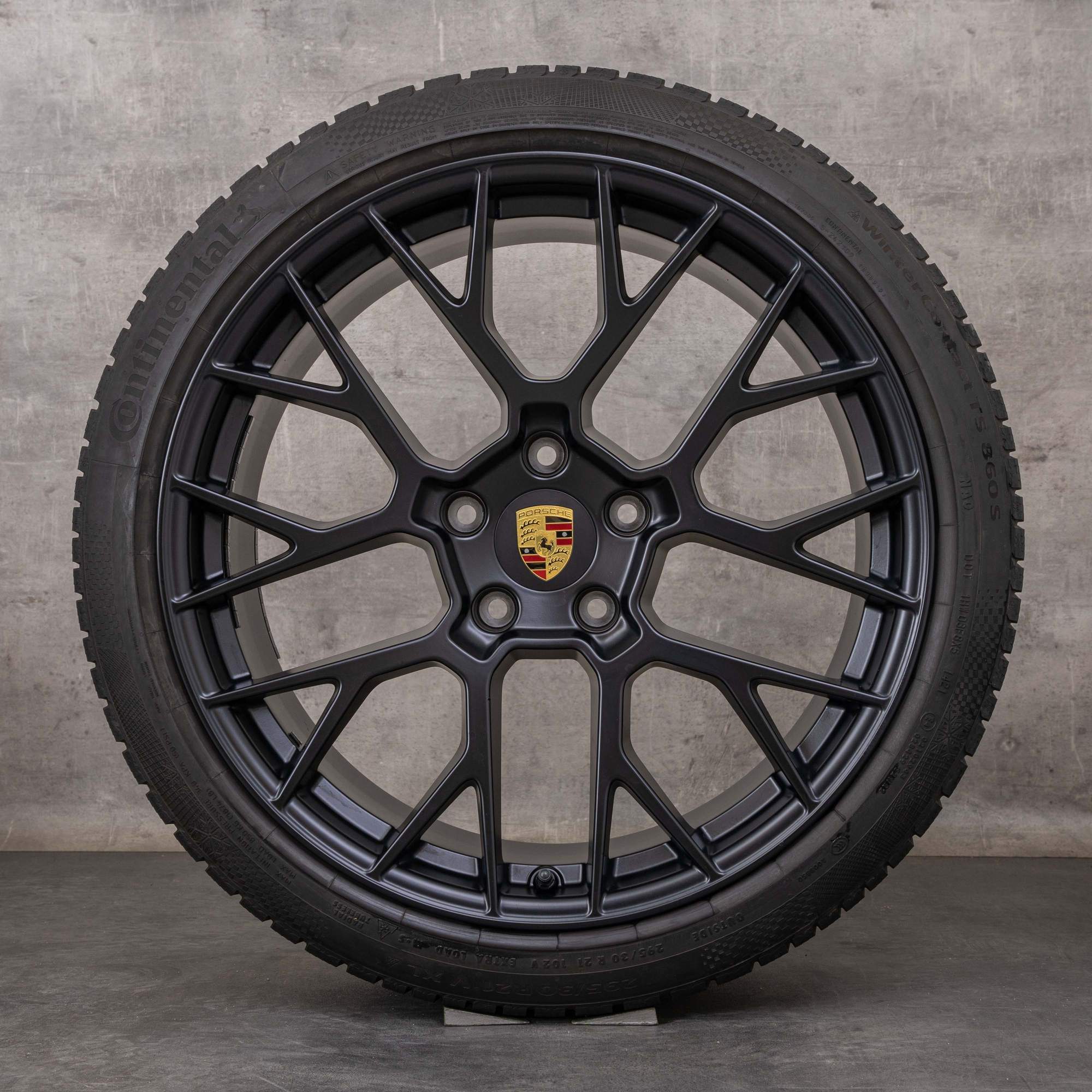 Original Porsche 992 I Winterräder 20 21 Zoll GTS Carrera & S C2 C4 Felgen 992601025BB 992601025G schwarz matt