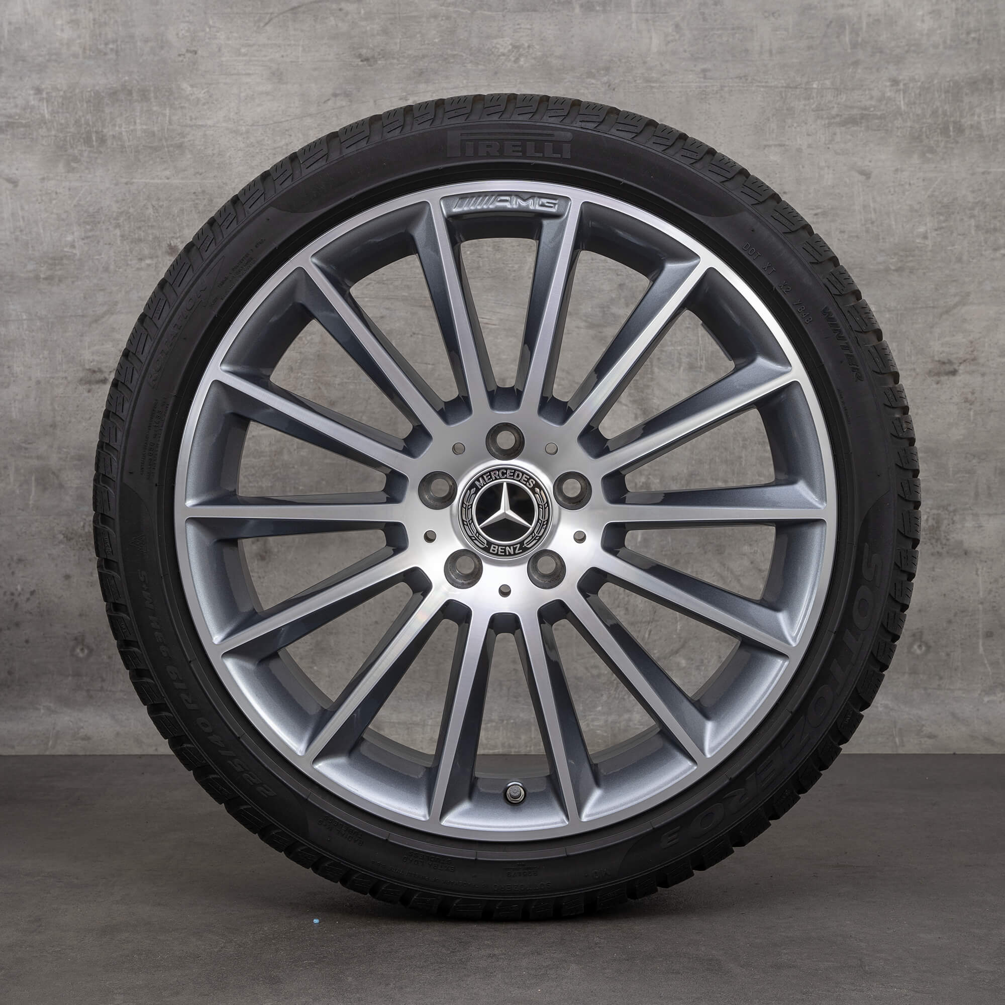 Jantes Mercedes AMG 19 pouces Classe A W177 CLA C118 X118 roues hiver pneus