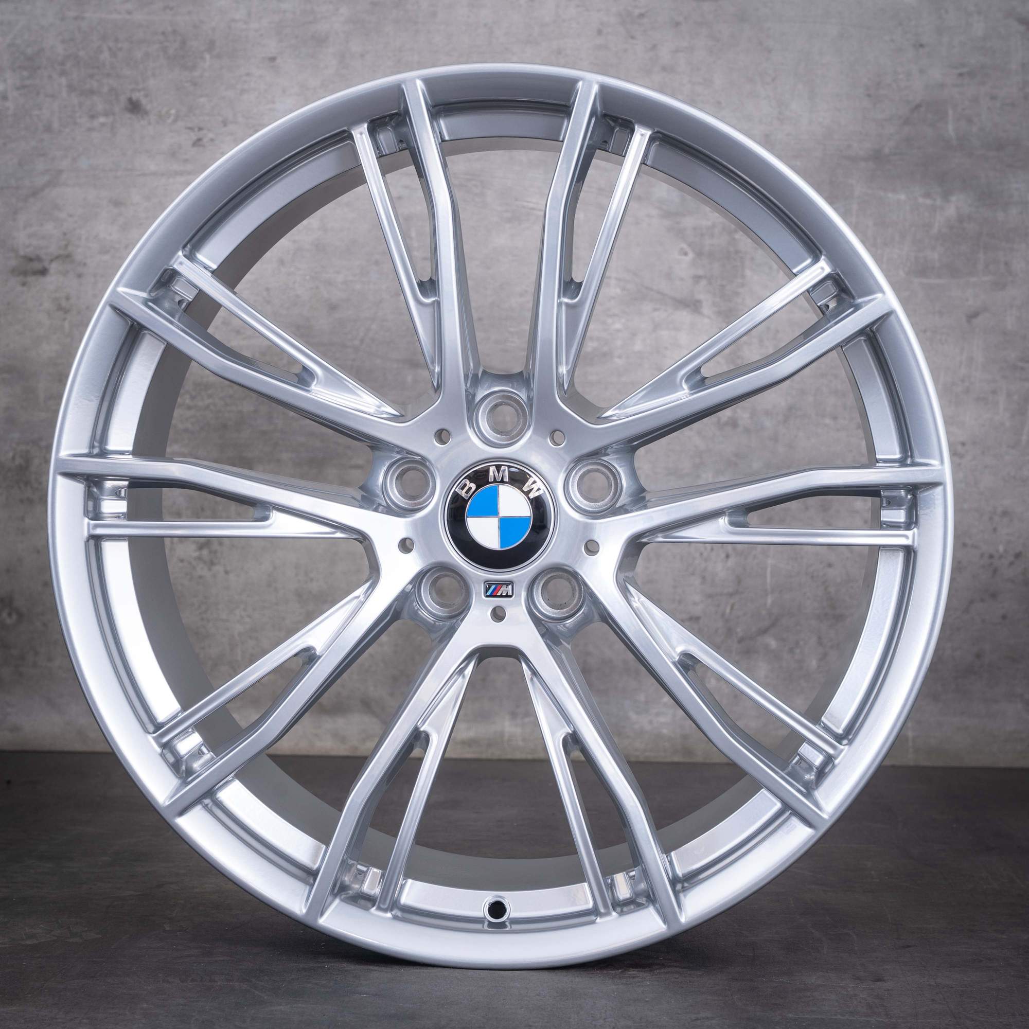Original BMW 3er 4er Felgen 20 Zoll F30 F31 F32 F33 F36 Gran Coupe Styling 624 M 6862774 6862775 chrom silber glanz