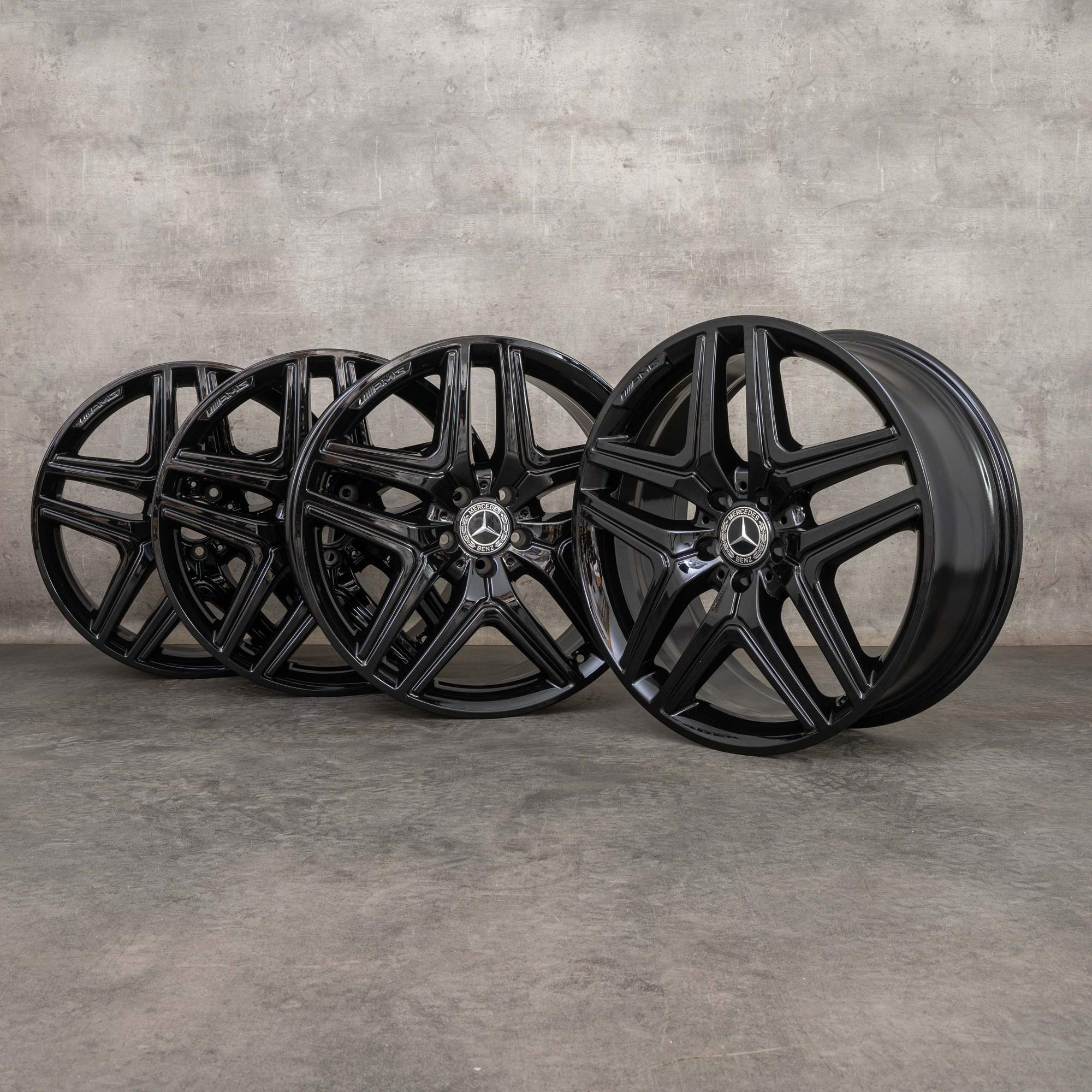 Original Mercedes Benz GLA GLB 35 45 Felgen 20 Zoll X247 H247 A2474012000 schwarz glanz