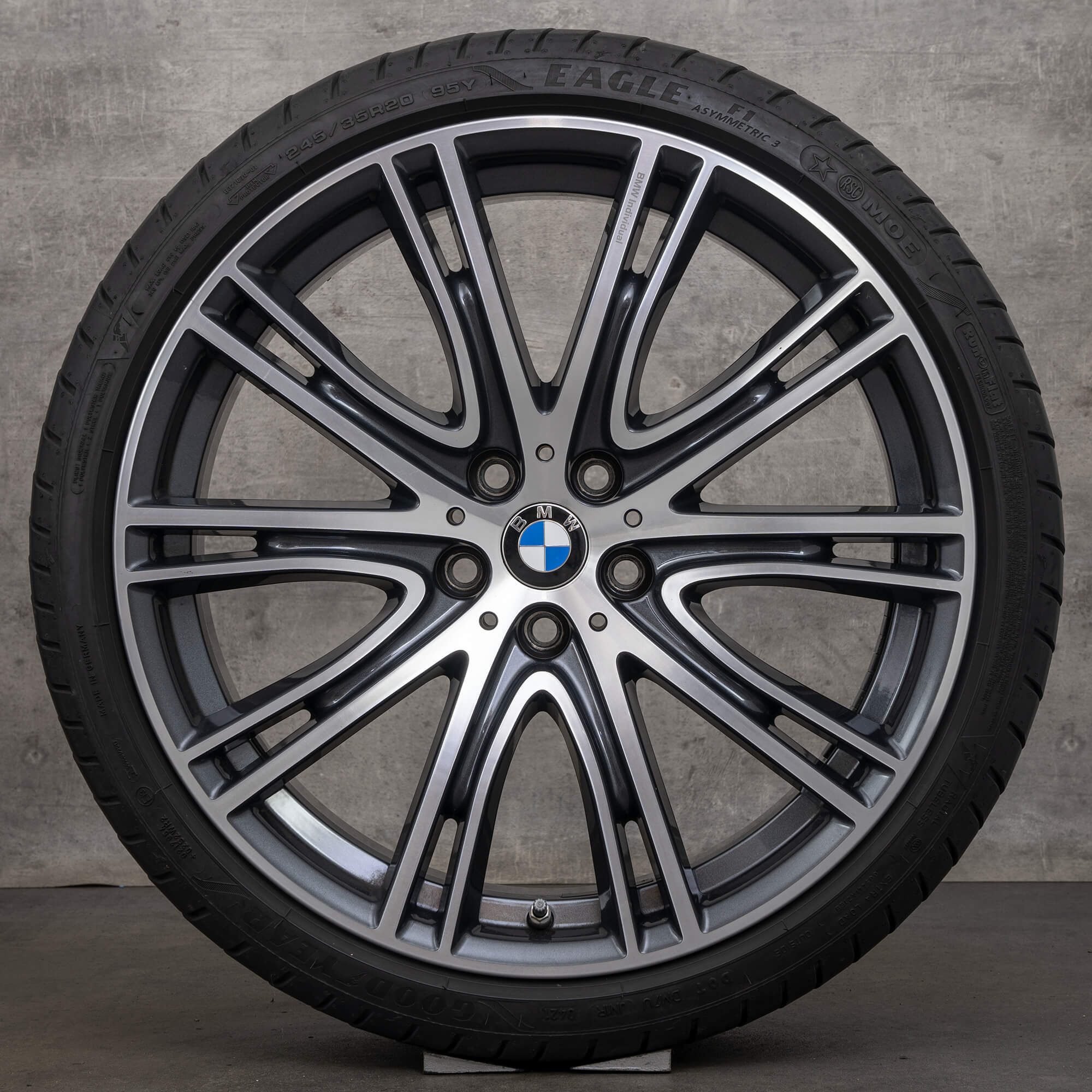 BMW Série 5 G30 G31 jantes été 20 pouces pneus style 759 i