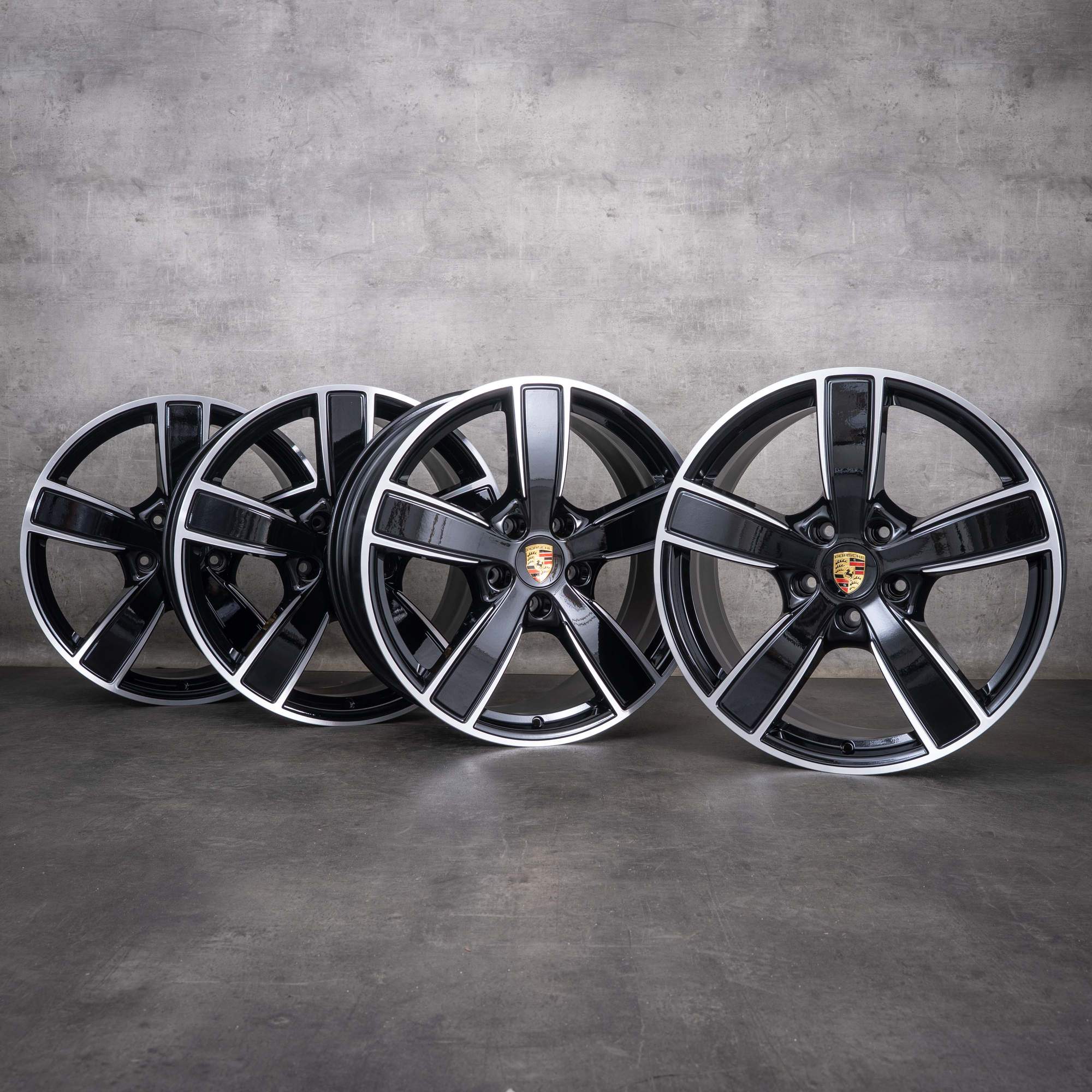 Alkuperäiset Porsche Cayenne 20 tuuman vanteet 9YA E3 9Y0601025BP 9Y0601025BQ Sport Classic kiillotettu UUTUUS