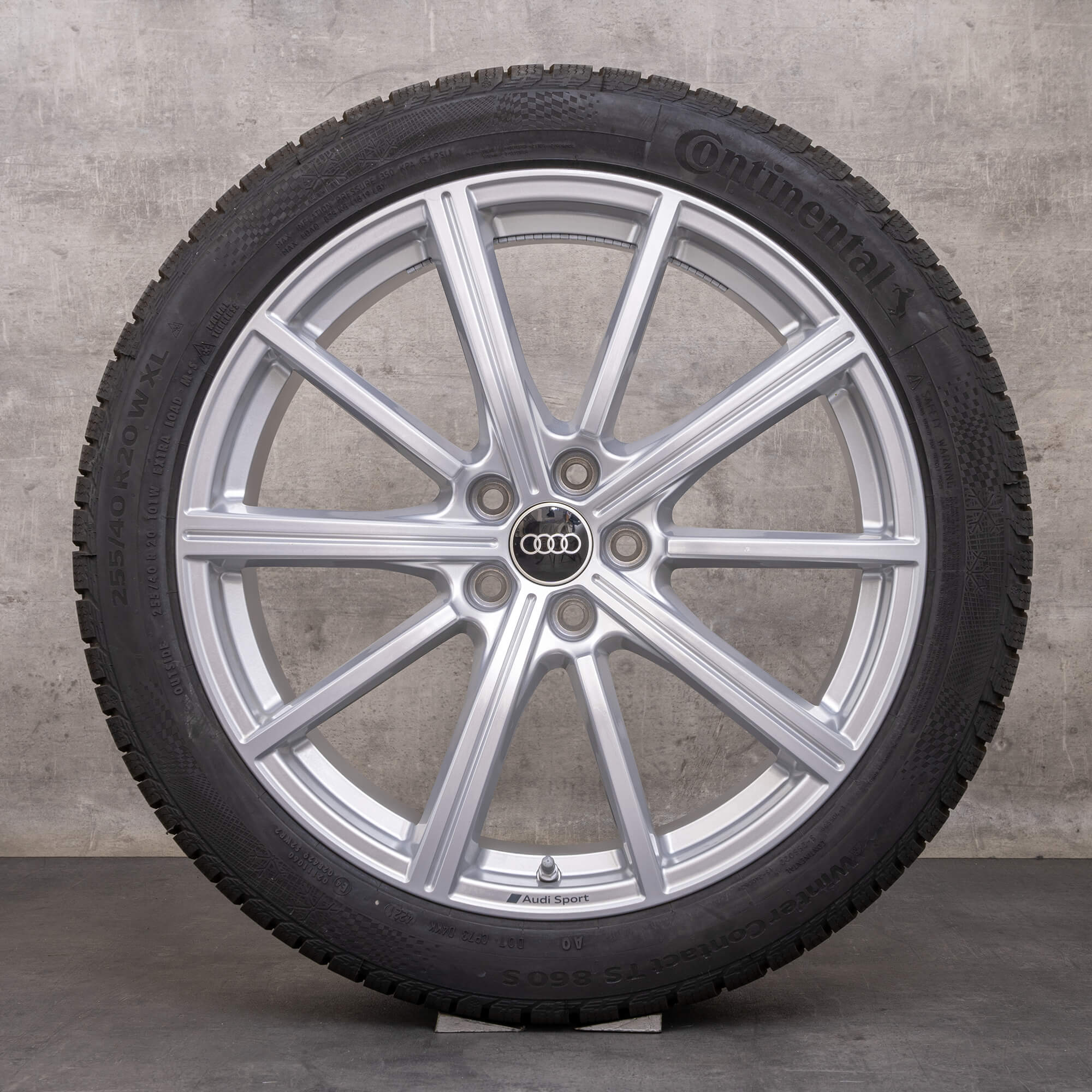 Original Audi RS Q3 Winterräder 20 Zoll F3 Sportback Felgen 83A601025S silber