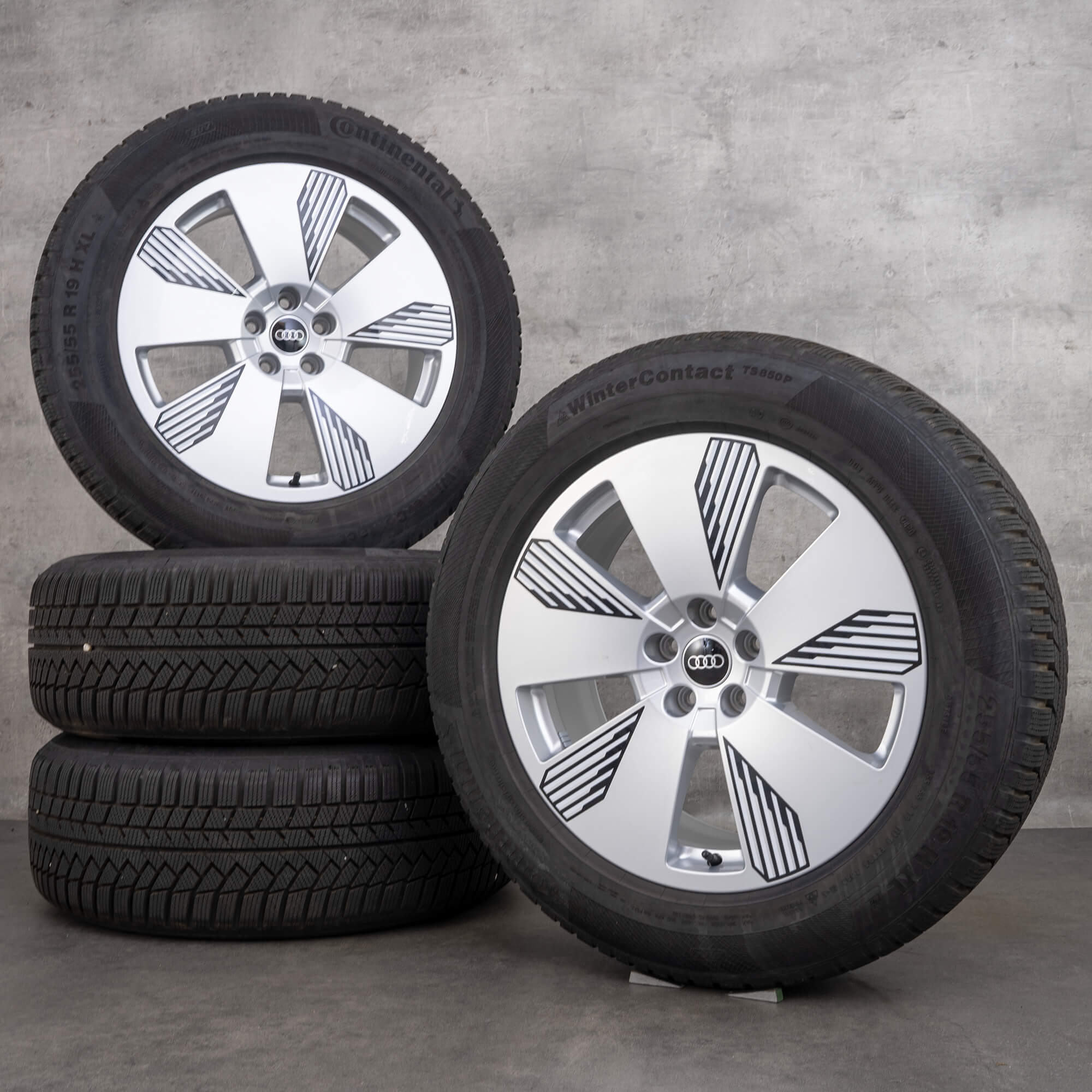 Audi 19 inch rims Q8 e-tron 4KE GE Aero Design OEM winter wheels 4KE601025L