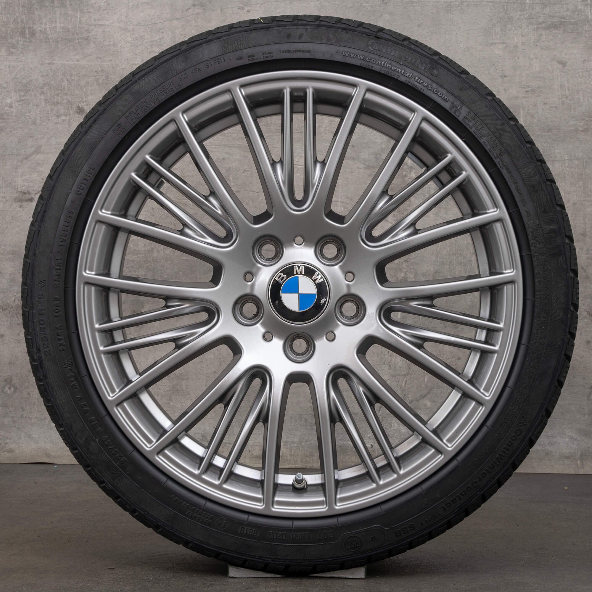 BMW 1 Serisi F20 F21 2 F22 F23 kış jantları 18 inç jantlar lastikleri stil 388