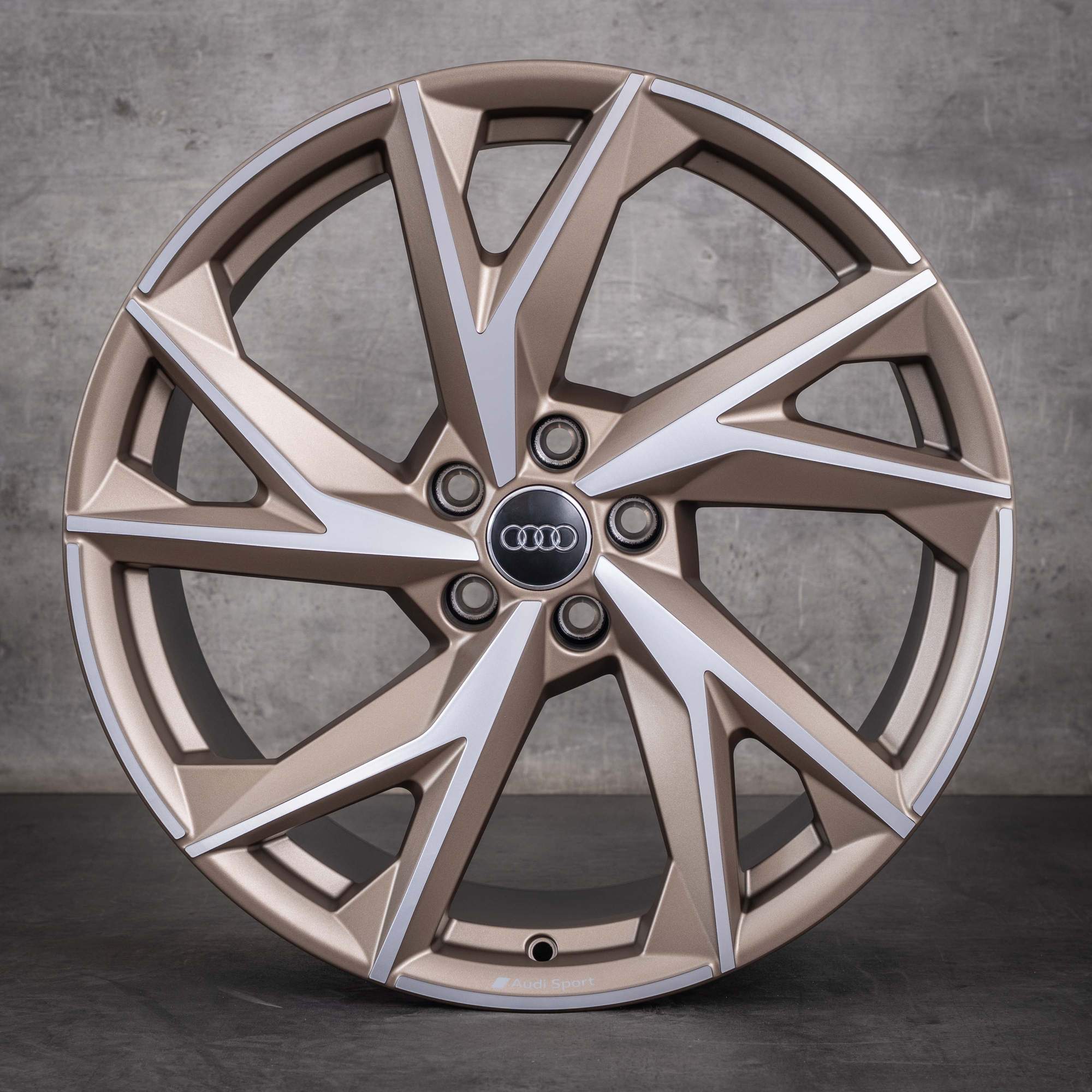 OEM Audi R8 winter wheels 20inch 4S rims 4S0601025BS 4S0601025BR Matte Bronze diamond cut NEW