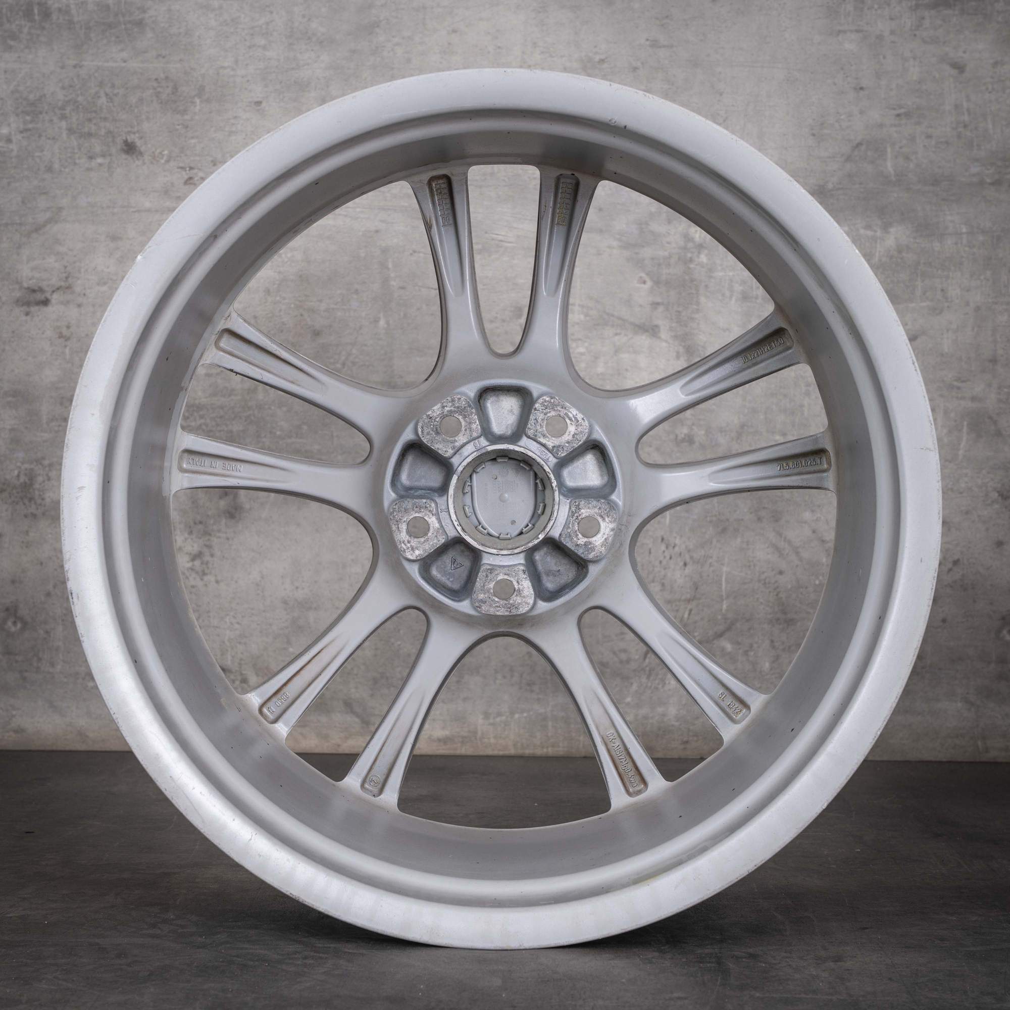 Jante oem Porsche Cayenne 955 957 21 pouces 7L5601025T argent brillant