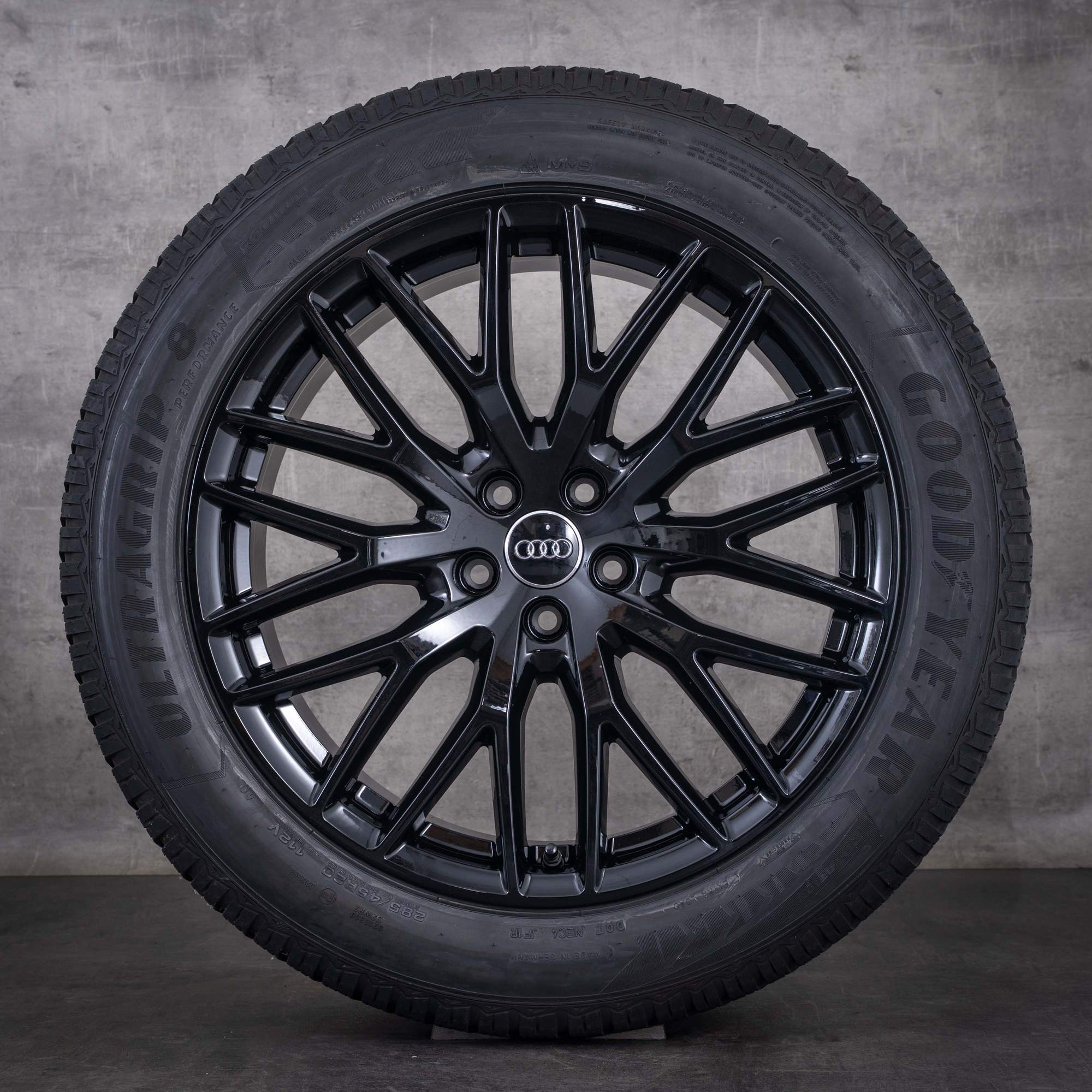 Original Audi Q7 SQ7 Winterräder 20 Zoll 4M Felgen 4M0601025Q schwarz glanz