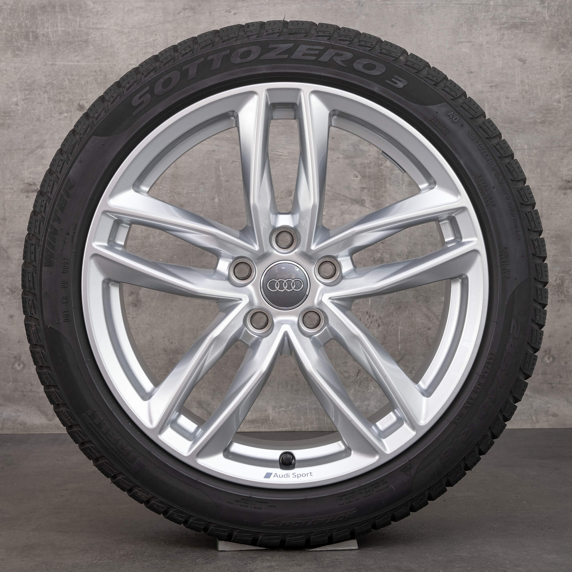 Audi 18 inch rims A4 S4 B9 8W alloy winter tires wheels 8W0601025EB