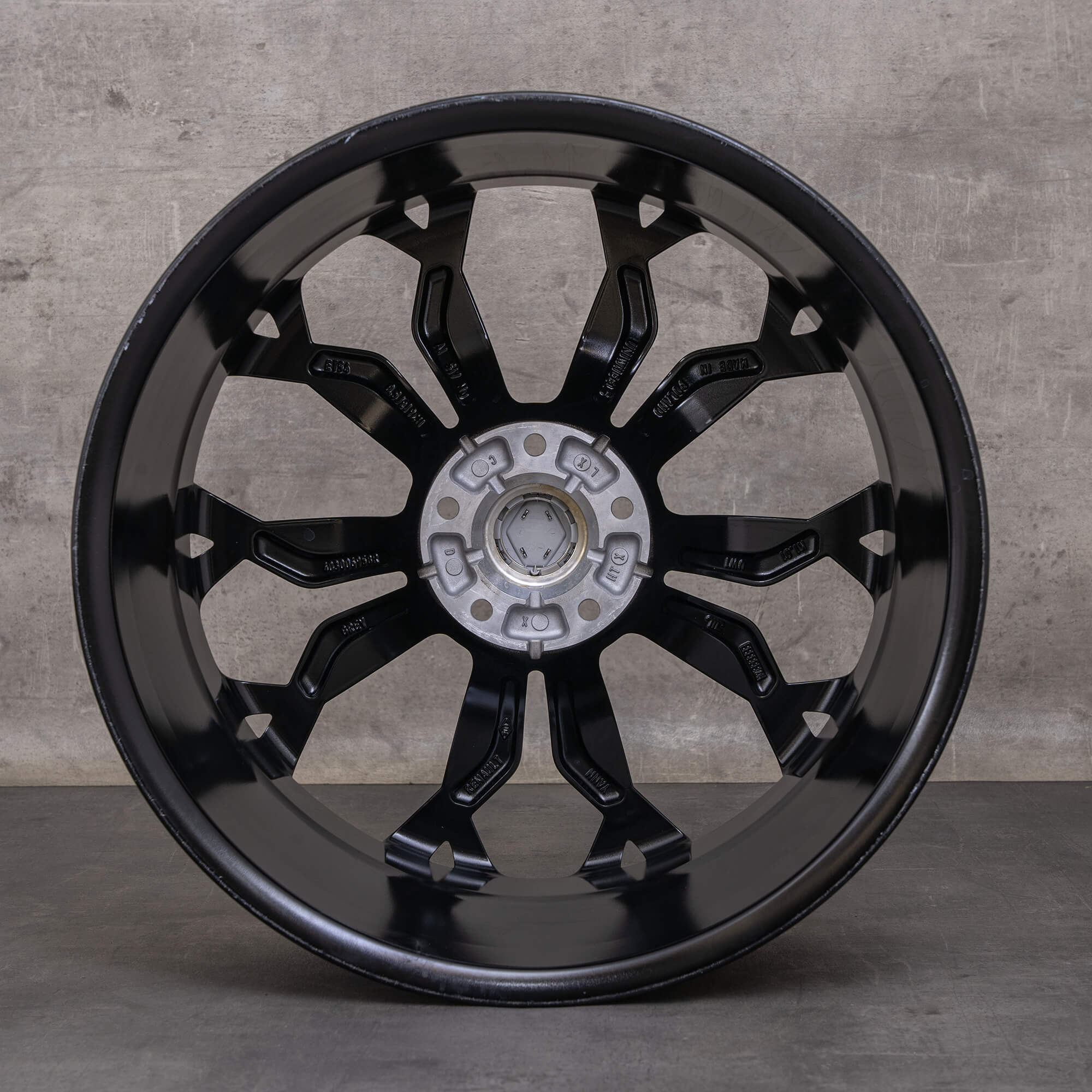 Cerchi in lega per Renault Megane IV cerchio da 19 pollici 8,5 ET 54 403006958R nero lucido