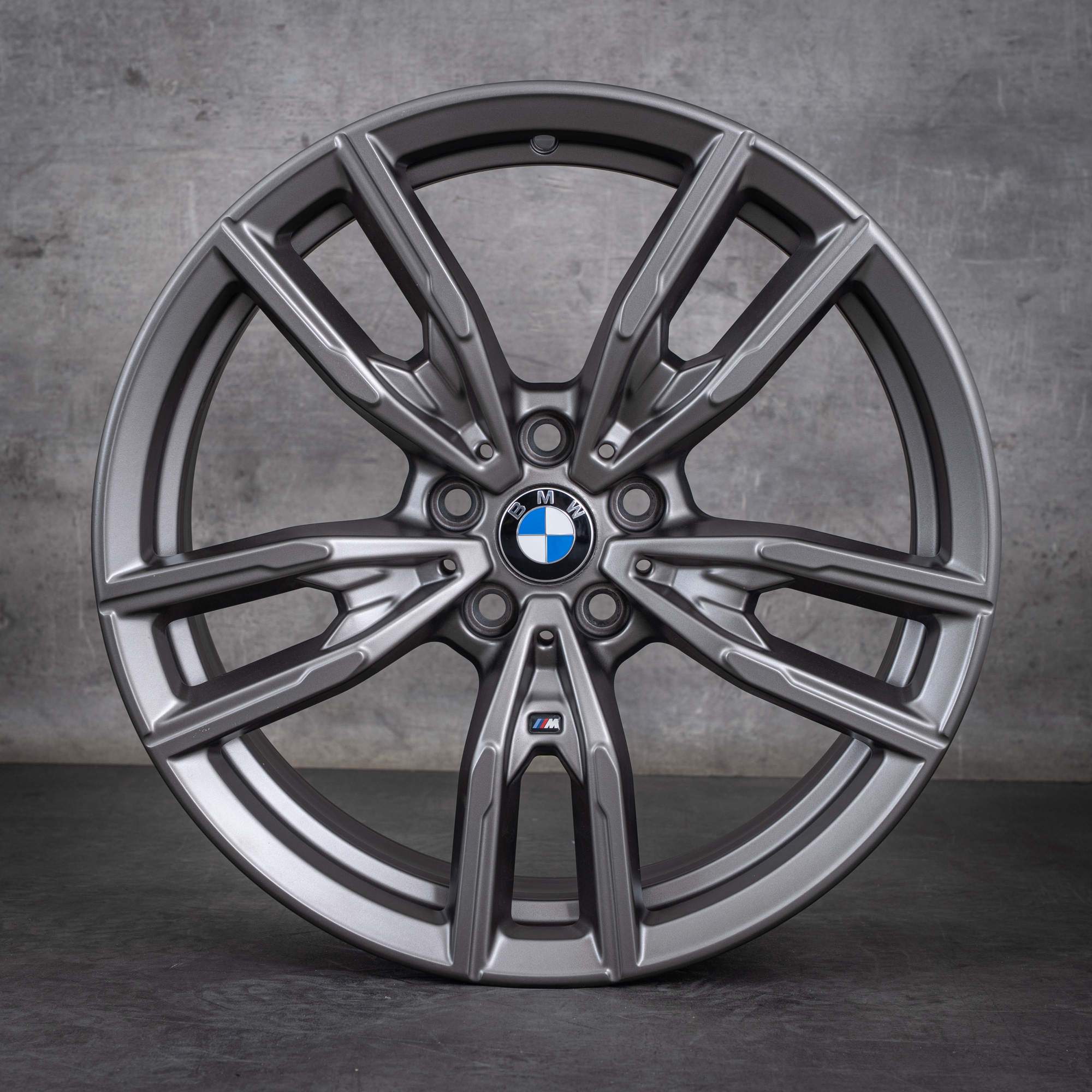 Oryginał BMW seria 2 3 4 felgi 19 cali G42 G20 G21 G22 G23 Styling 792 M 8089894 8089895 cerium grey matt